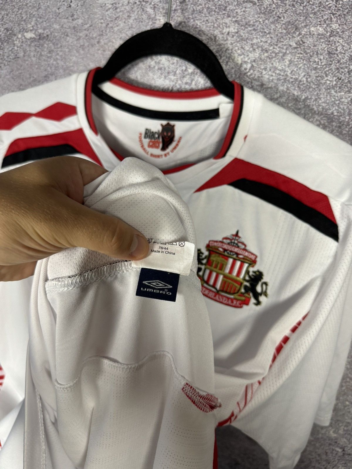 Other Sunderland Away 2007/08 Umbro Soccer Jersey Blokcore Size US XL / EU 56 / 4 - 13 Thumbnail