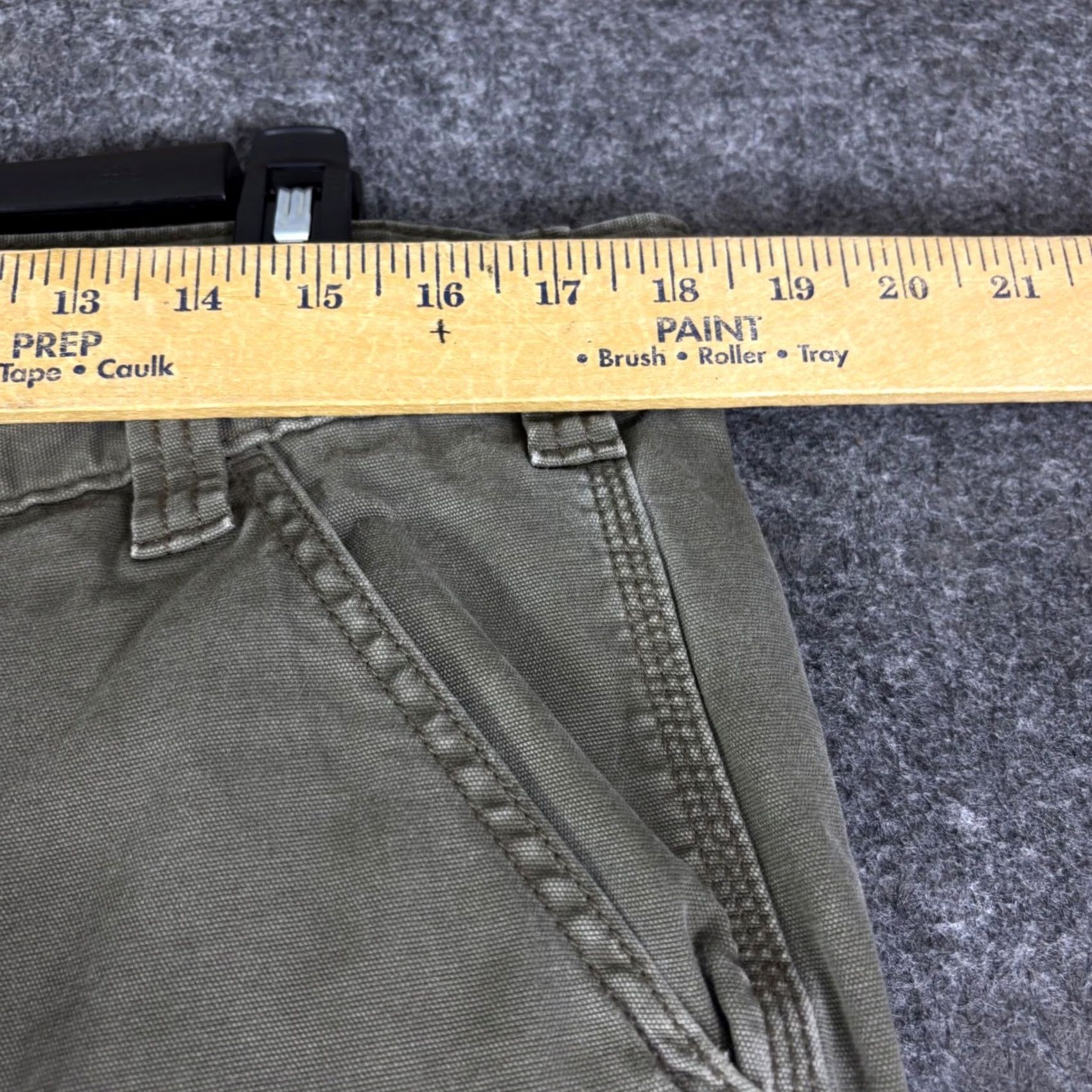 Carhartt Carhartt Mens Relaxed Fit Double Front Work Pants Olive Green 38x30 Carpenter Size US 38 / EU 54 - 5 Thumbnail