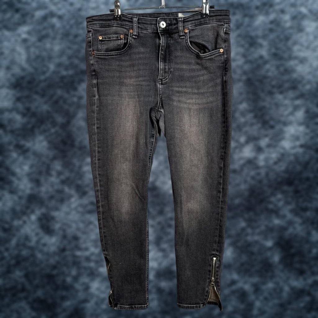 Rag & Bone rag & bone Womens Jeans Gray Cate Mid Rise Ankle Skinny Fit 30 Size 30" / US 8 / IT 44 - 1 Thumbnail