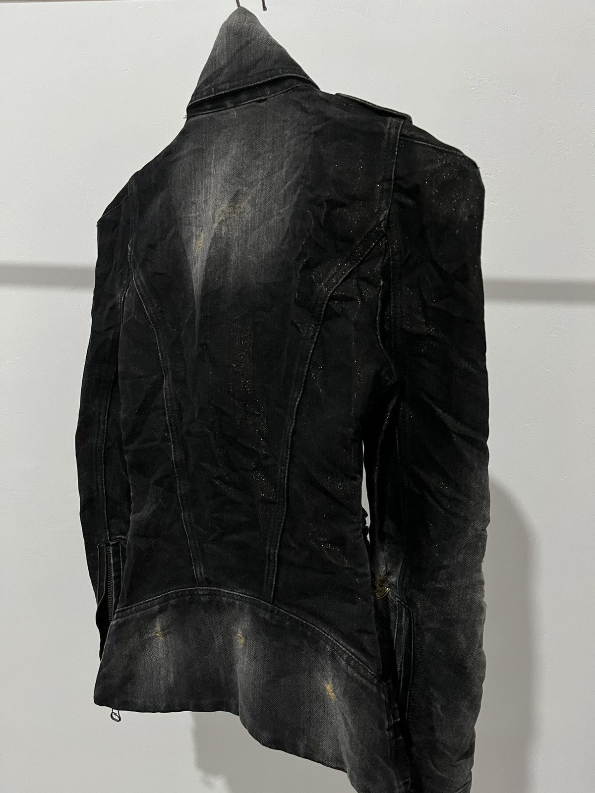 Balmain BALMAIN DECARNIN BLACK GOLD JACKET Size S / US 4 / IT 40 - 2 Thumbnail
