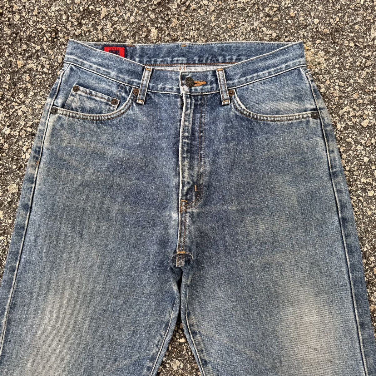Edwin VINTAGE EDWIN 503Z DENIM DIRTY JEAN PANTS W31 Size US 31 - 3 Thumbnail