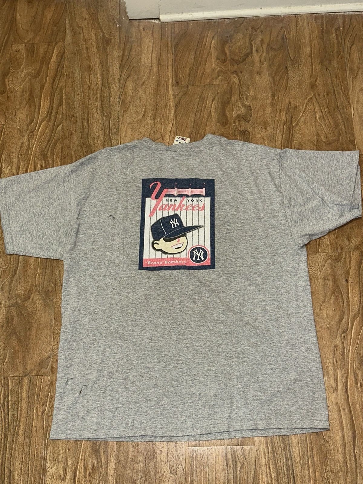 Vintage Vintage Yankees tee Size US L / EU 52-54 / 3 - 3 Thumbnail
