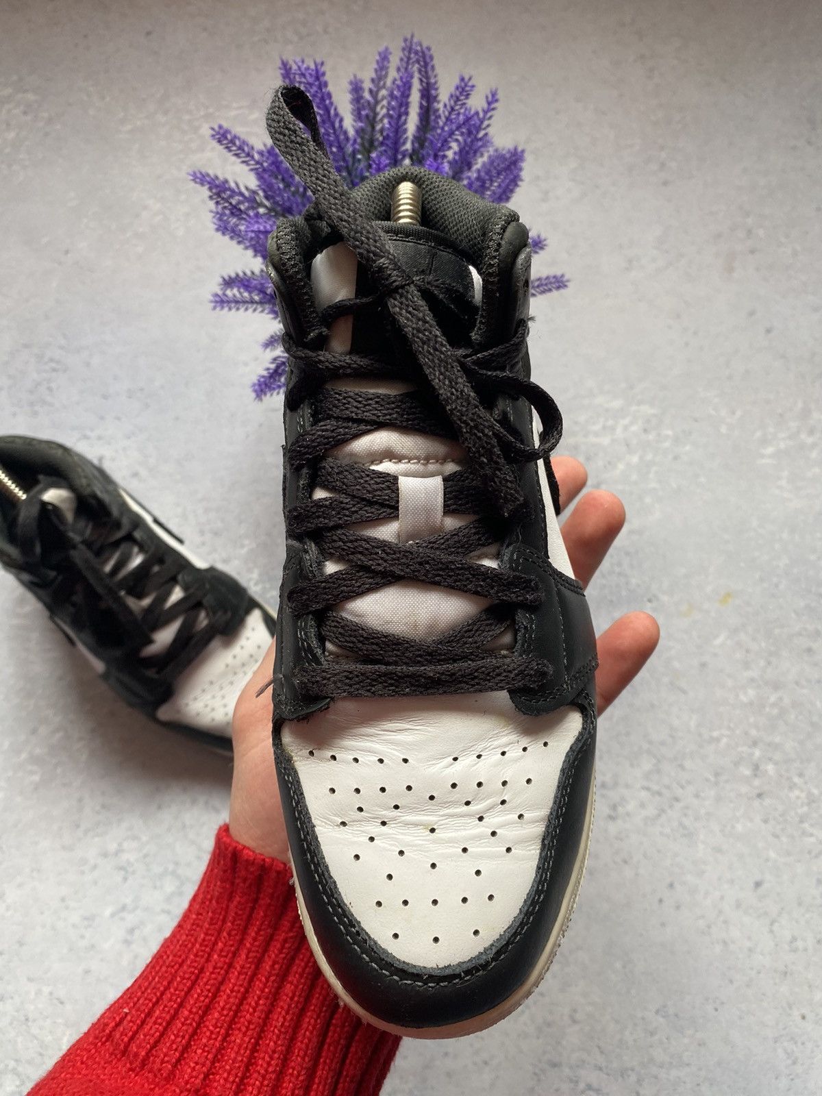 Jordan Brand Nike Air Jordan Panda Elephant Black/White Size EUR 36 Size US 5.5 / IT 35.5 - 14 Thumbnail