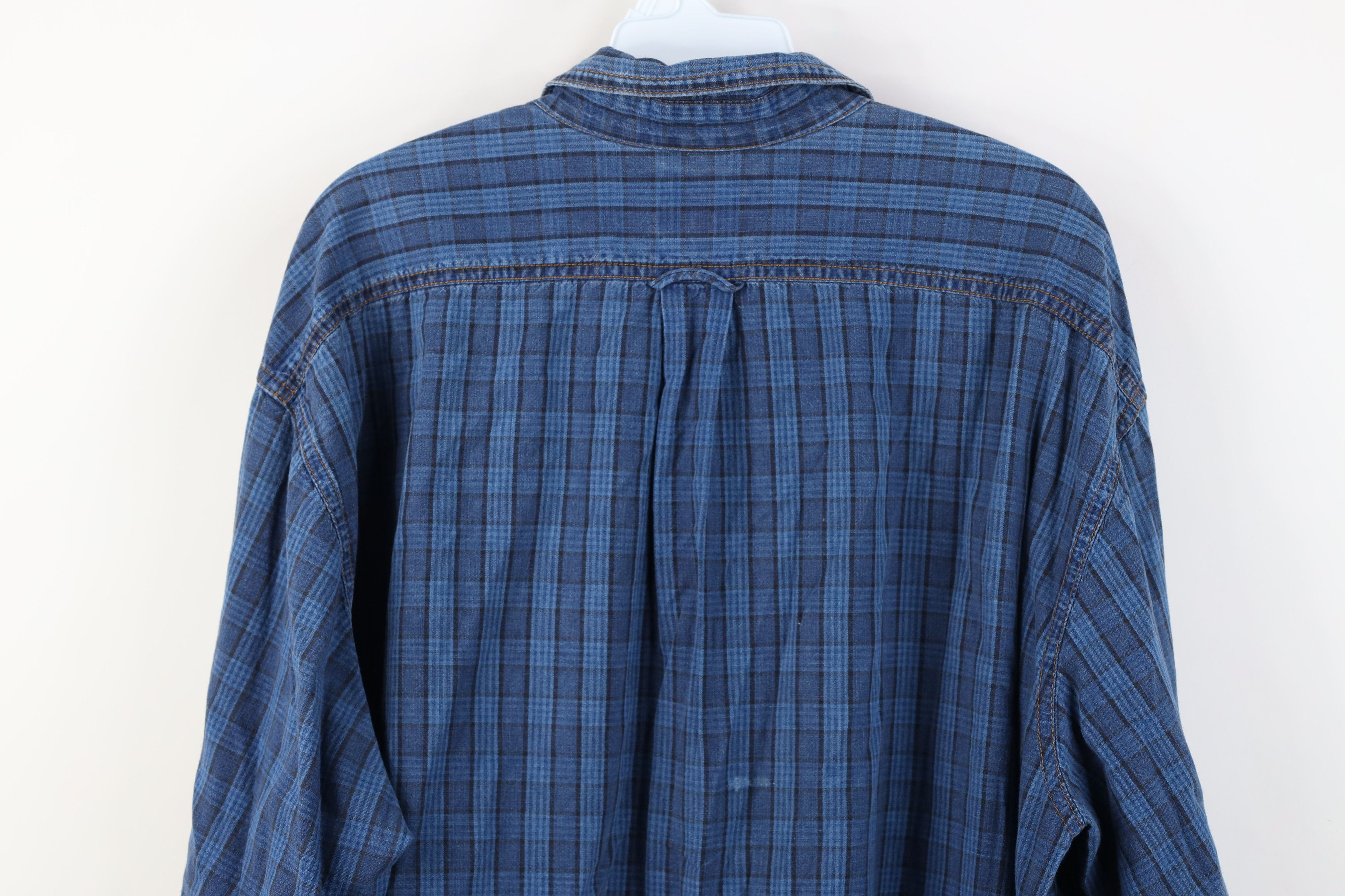 Guess Vintage 90s Guess Spell Western Cowboy Button Shirt Plaid Size US L / EU 52-54 / 3 - 16 Thumbnail