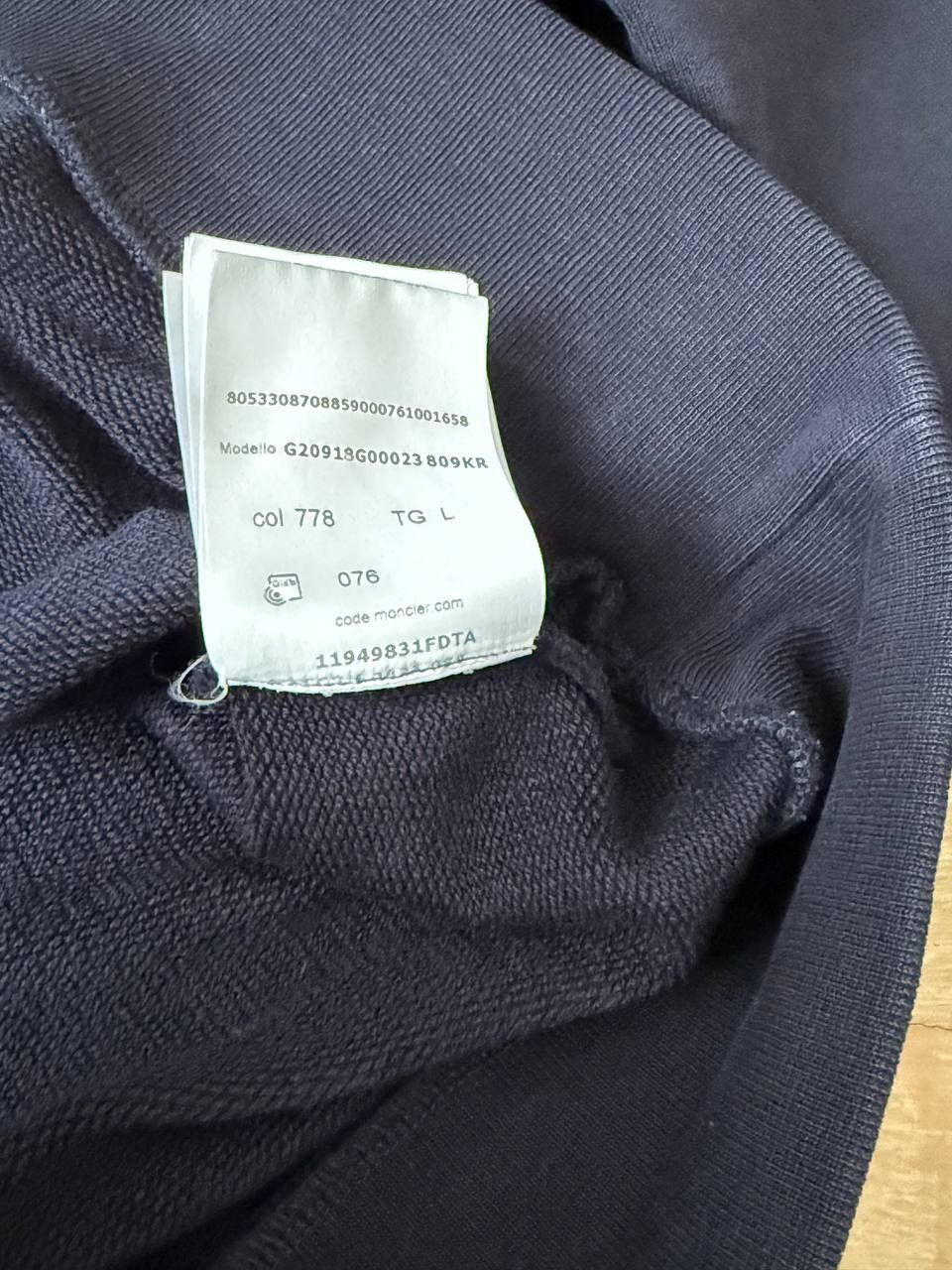 Moncler Moncler Logo Sweatshirt Size US L / EU 52-54 / 3 - 6 Thumbnail