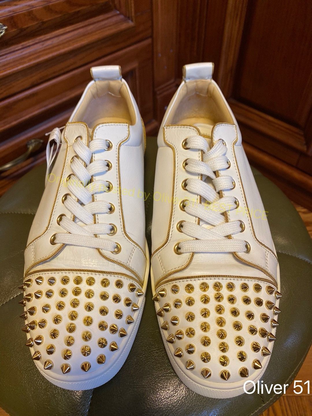 Christian Louboutin CL Sneakers LLLL18/2609 Size US 8 / EU 41 - 6 Thumbnail