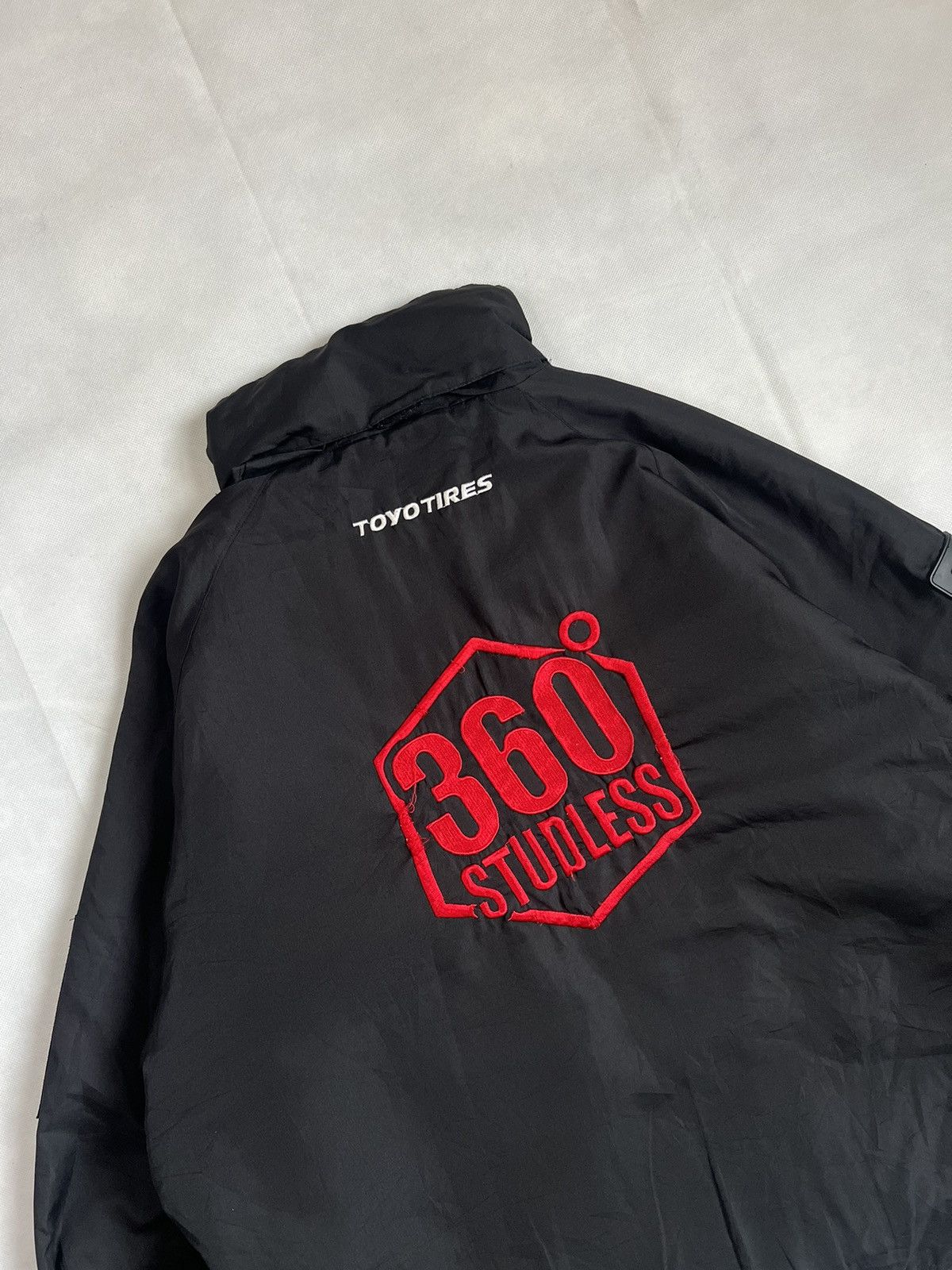 Japanese Brand Vintage Toyo Tires 360 Studless Racing Jacket Japanese Size US XL / EU 56 / 4 - 11 Thumbnail
