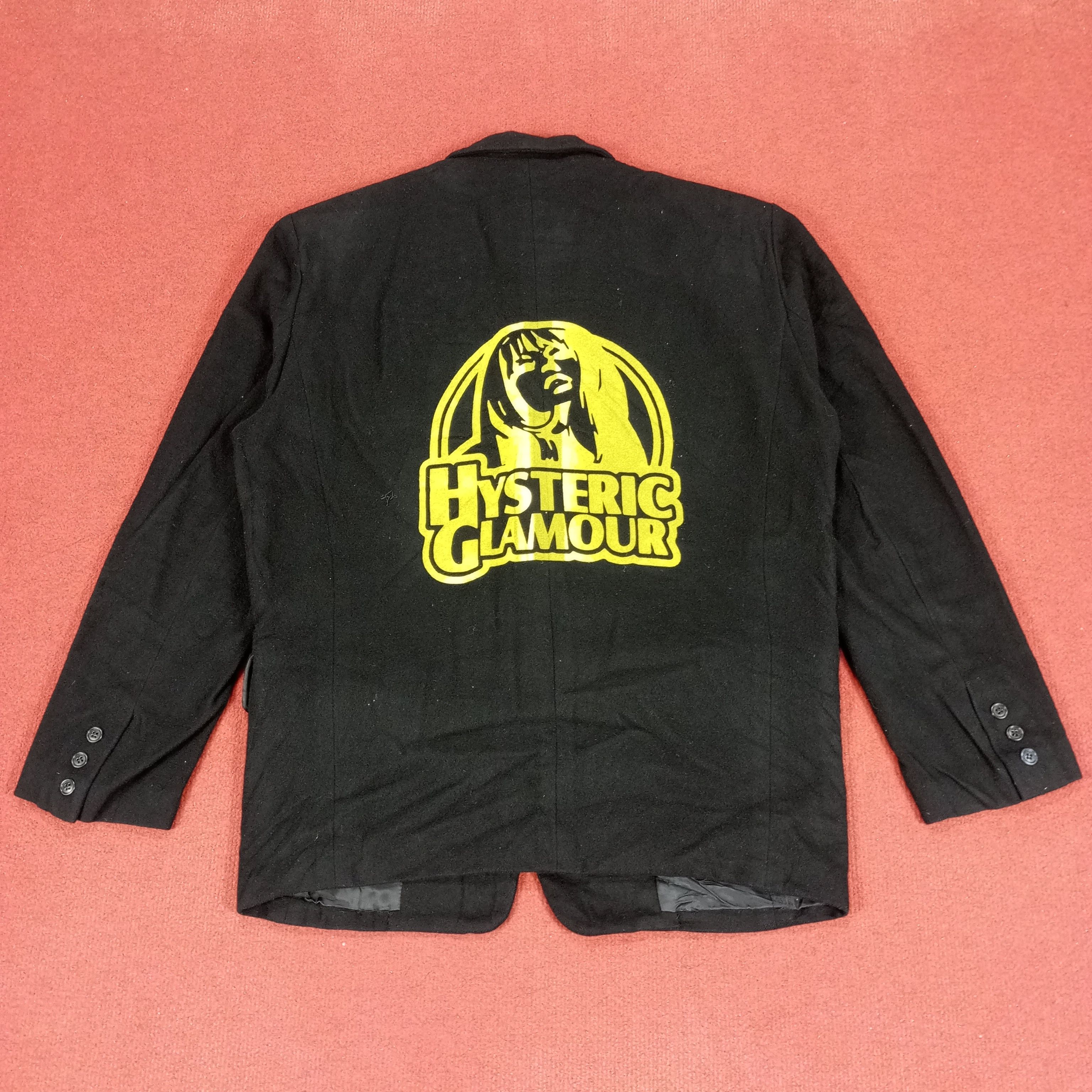 Hysteric Glamour × Japanese Brand × Vintage Hysteric Glamour Japanese Brand Custom Art Blazer Workwear Size 38L - 1 Thumbnail