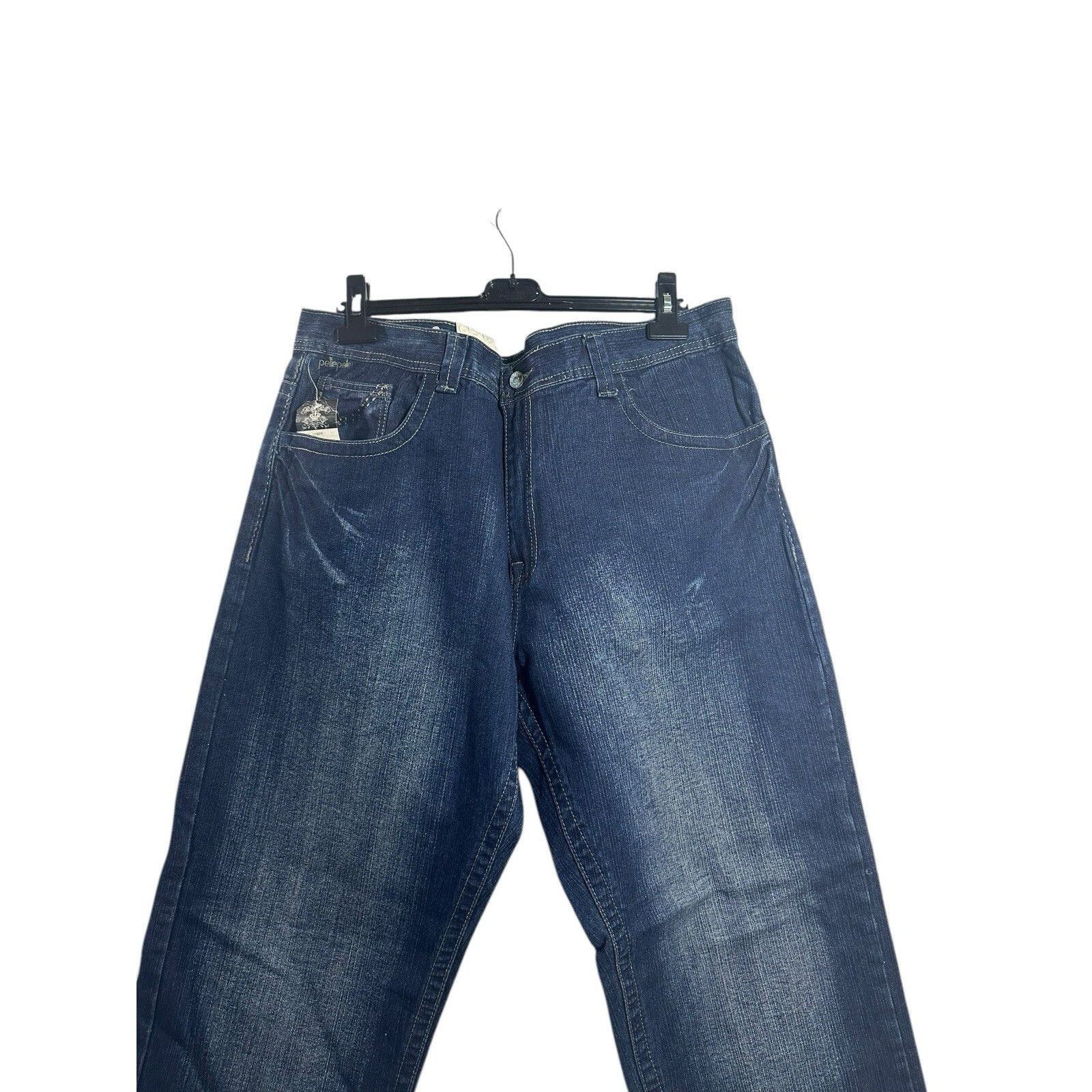 Pelle Pelle Vintage Pelle Pelle Baggy Jeans Men's Hip Hop Whiskering Y2K Size US 40 / EU 56 - 2 Thumbnail