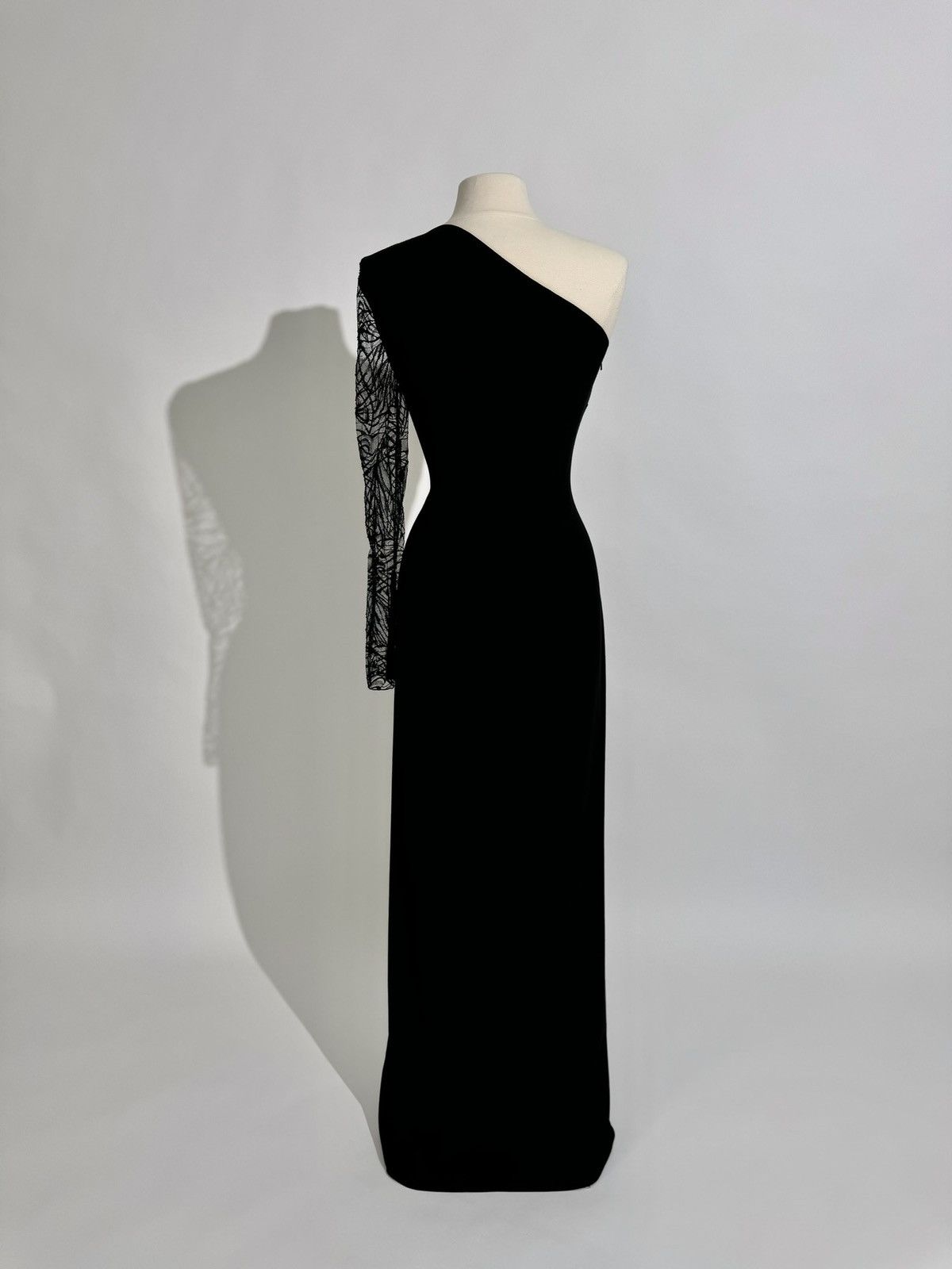 Zuhair Murad US 14 ZUHAIR MURAD Cady And Zebra Lace Intarsia Gown Size XL / US 12-14 / IT 48-50 - 9 Thumbnail