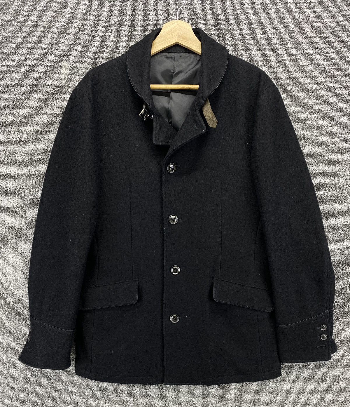 Takeo Kikuchi Vintage Takeo Kikuchi Wool Coat Jacket Size M / US 6-8 / IT 42-44 - 1 Thumbnail
