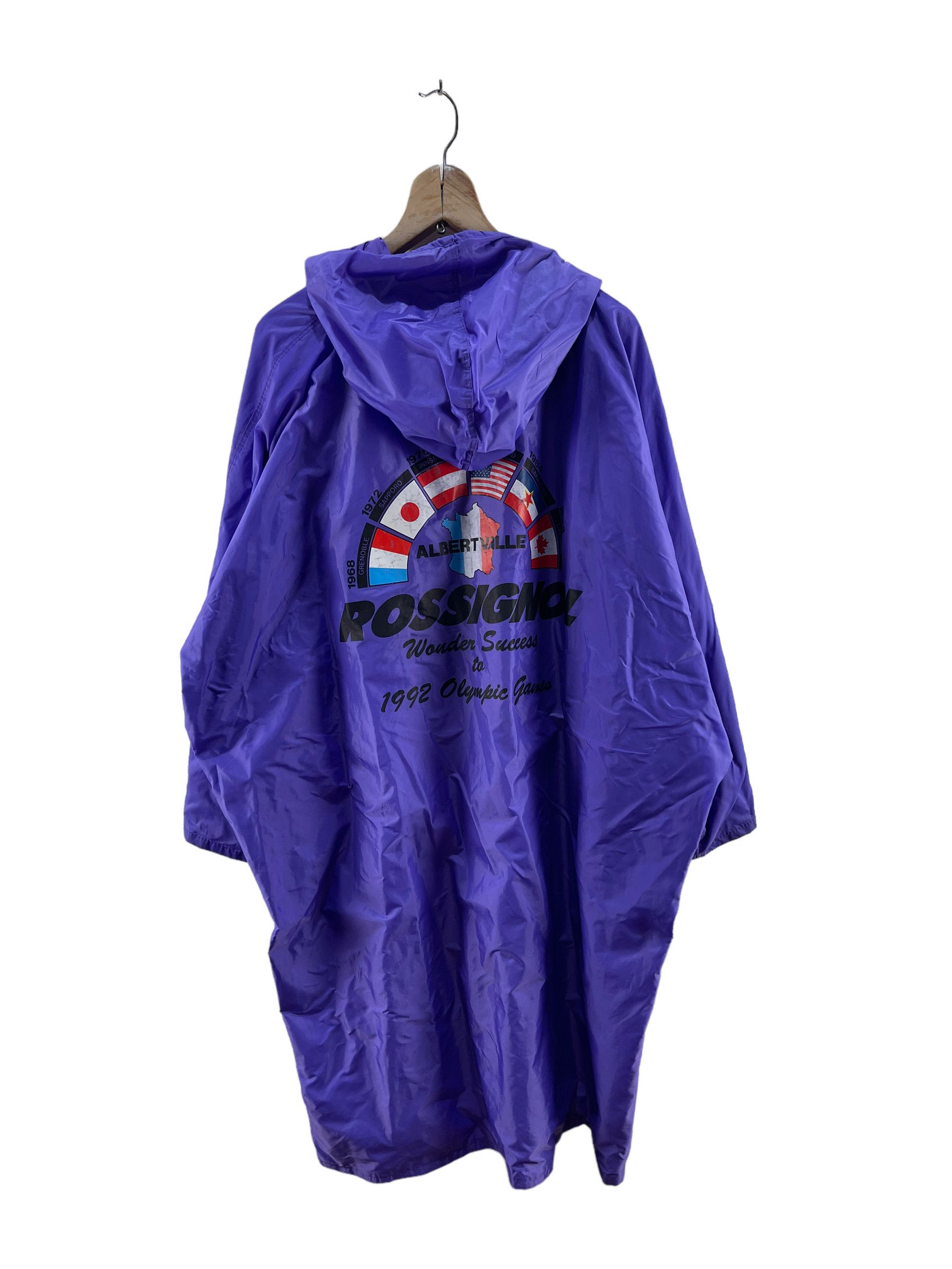 Japanese Brand Vintage Albertville France Rossignol Raincoat Jacket Size US XL / EU 56 / 4 - 1 Thumbnail