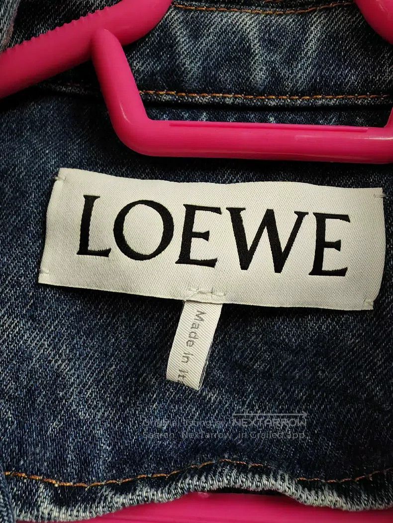 Loewe Loewe Single-Breasted Denim Jacket Size US S / EU 44-46 / 1 - 4 Thumbnail