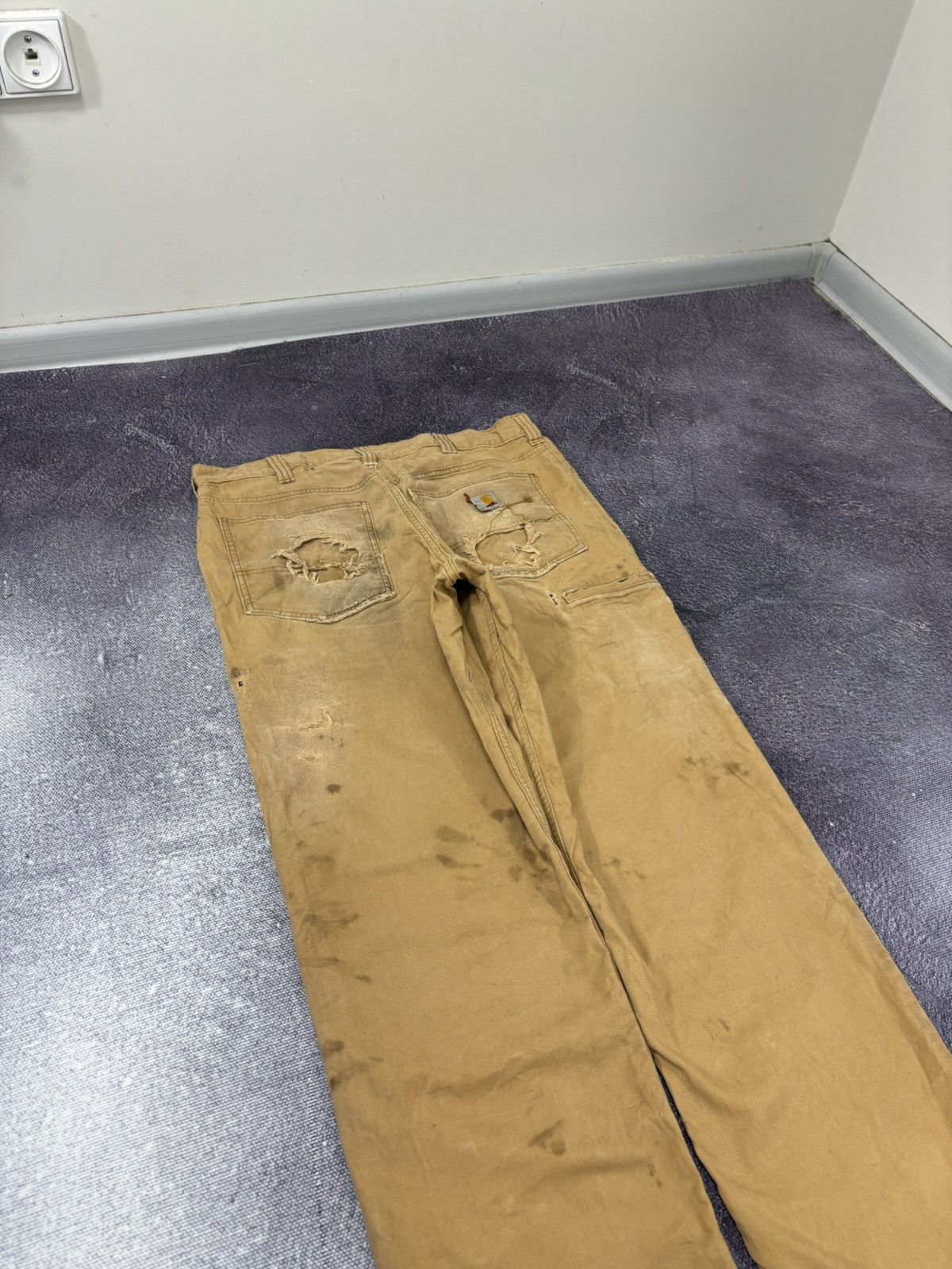 Carhartt Vintage Carhartt USA Rugged Flex Distressed Work Pants Size US 34 / EU 50 - 6 Thumbnail