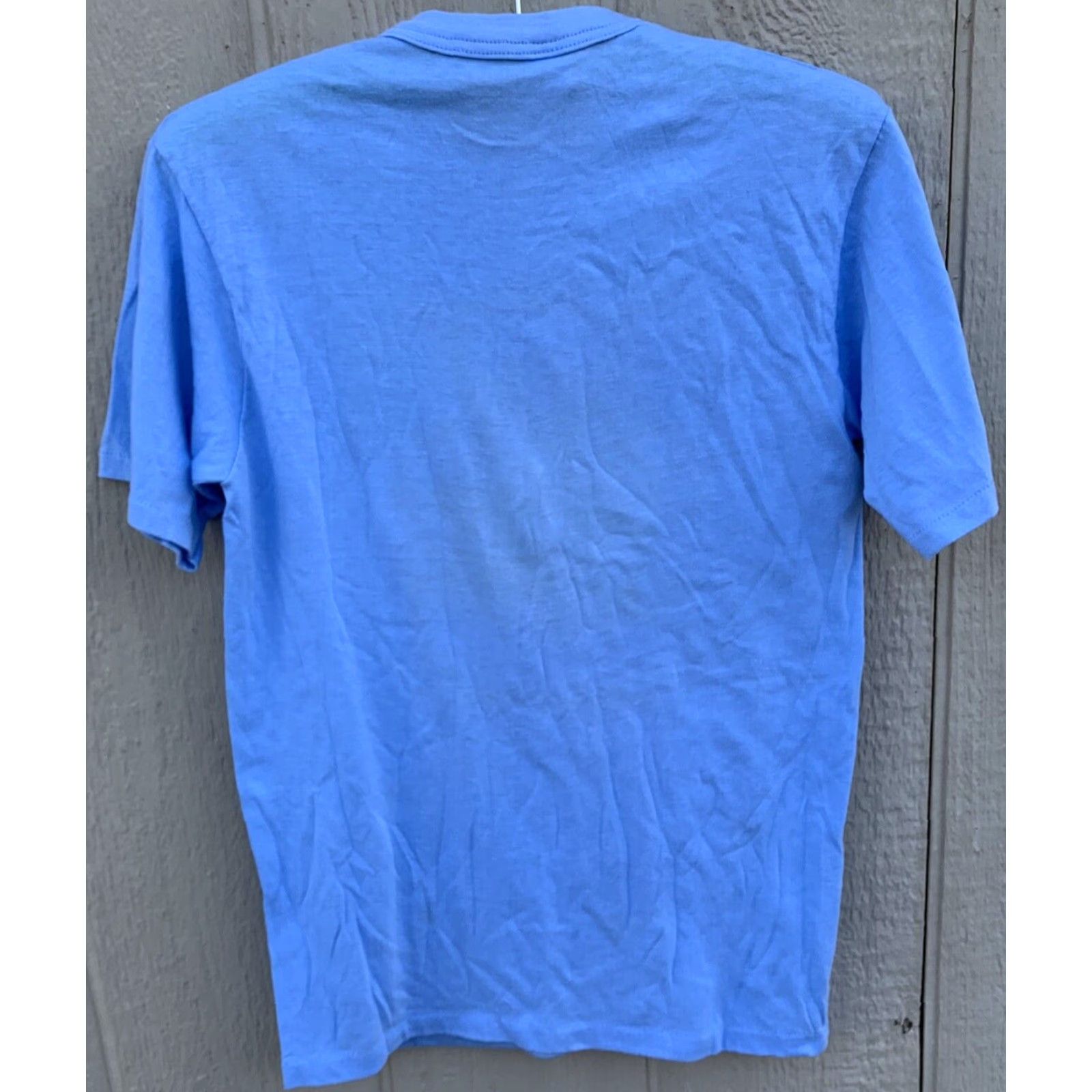 Vintage VINTAGE Gilroy Garlic Festival DG Sportswear Shirt Unisex L Blue 1980s Graphic Tee Made in USA Size US L / EU 52-54 / 3 - 4 Thumbnail