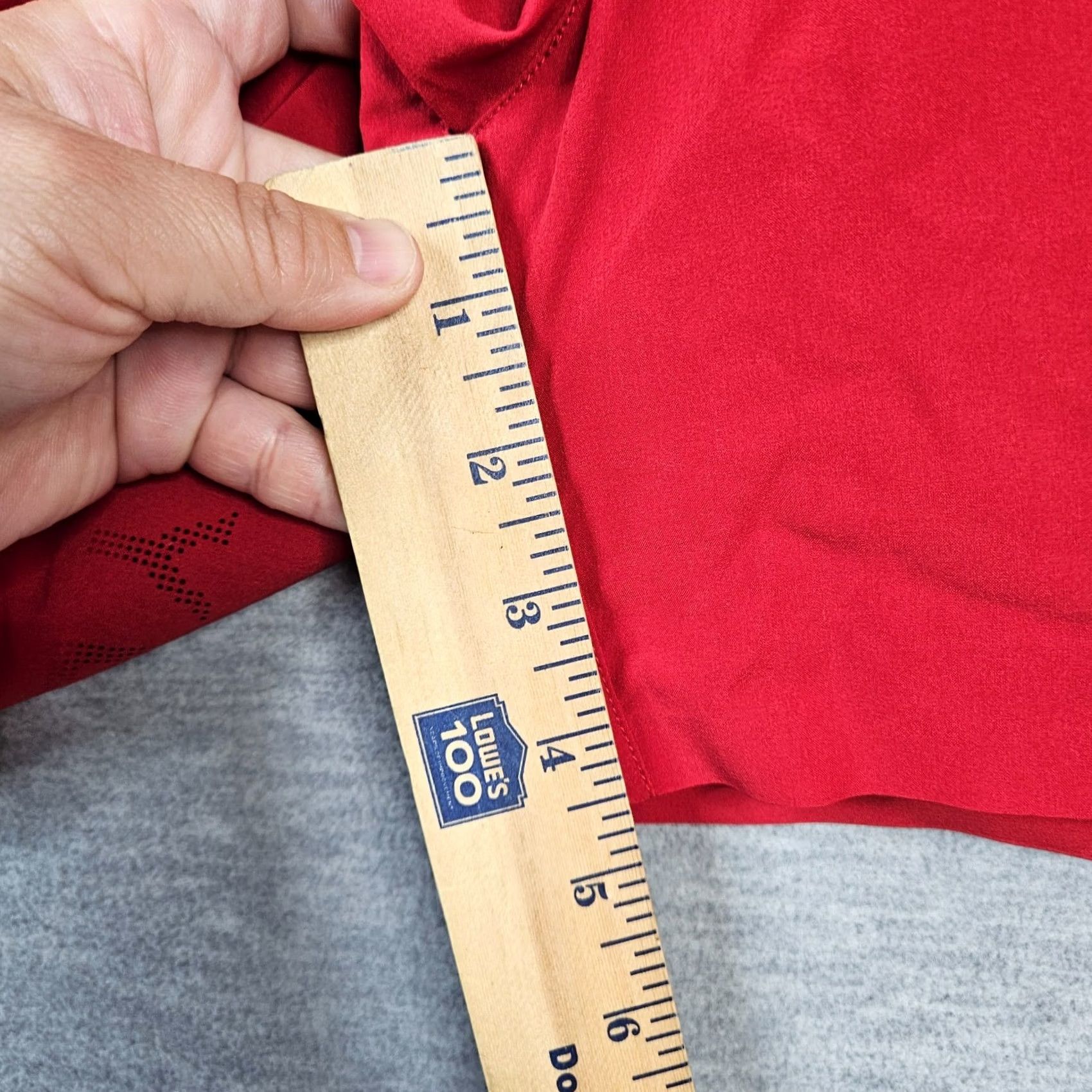 Vintage Soulcycle Men's Black/Red Lined Pockets Workout Short Size L Shirt Size US 33 - 7 Thumbnail