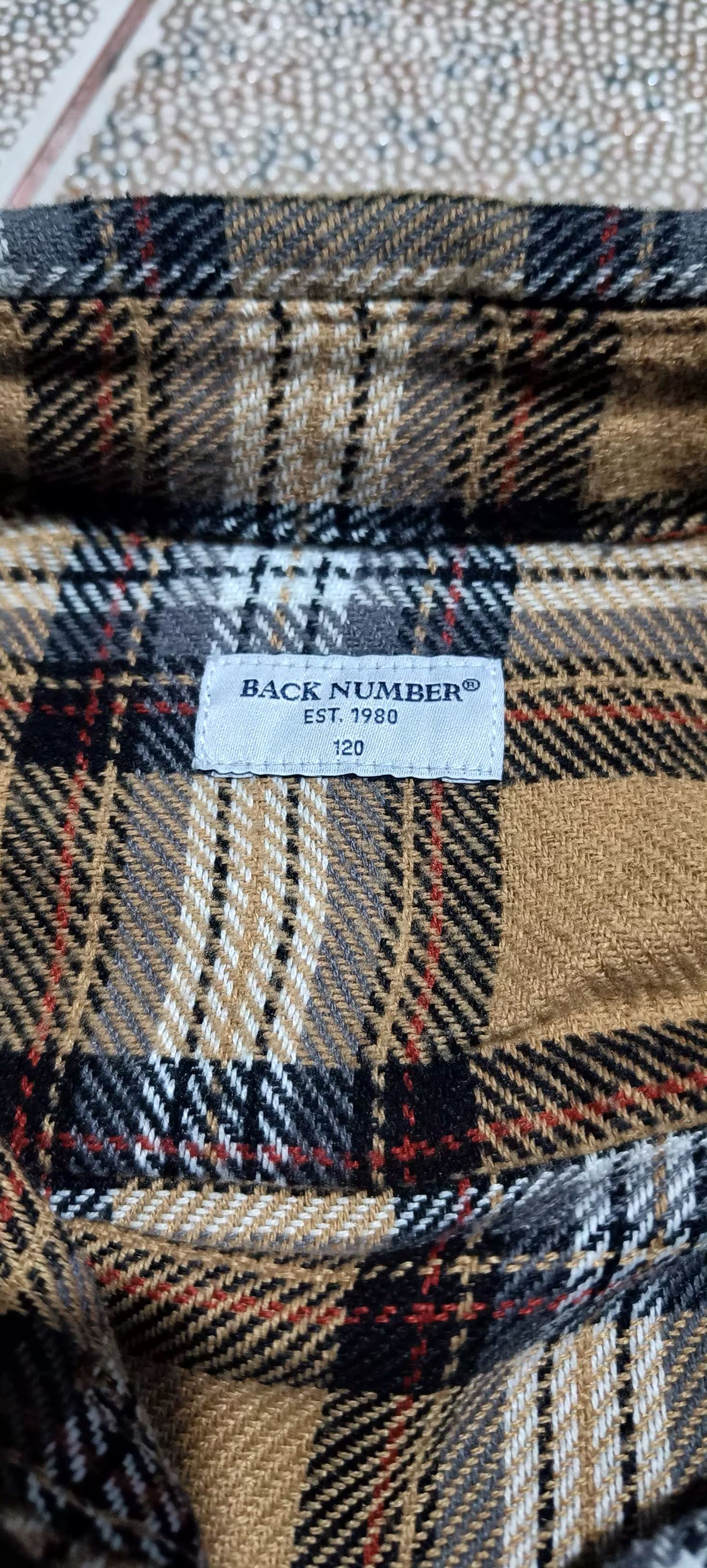 Flannel BACK NUMBER FLANNEL SHIRT for girl Size XXS / US 00 / IT 34 - 5 Thumbnail