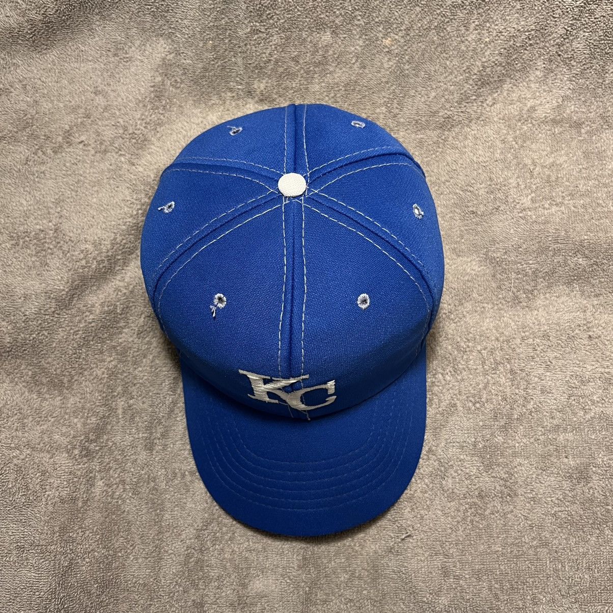 MLB × Vintage Vintage 80s Kansas City Royals SnapBack Hat Plain Logo MLB Size ONE SIZE - 5 Thumbnail