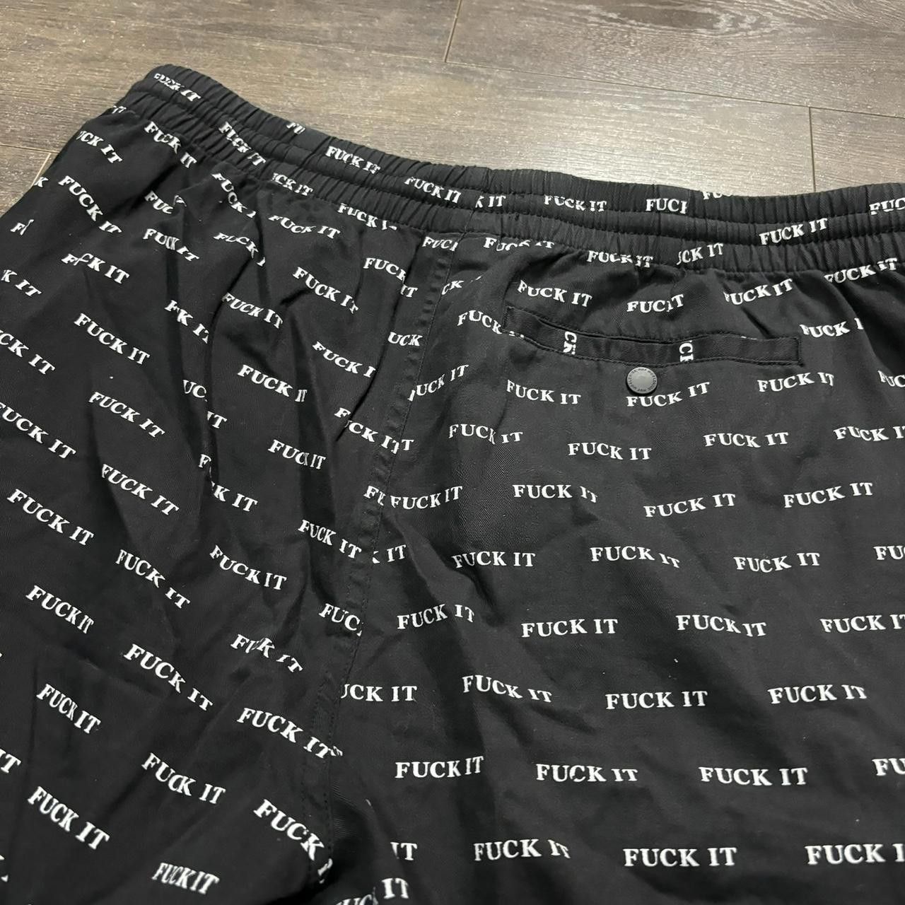 Huf Vintage Huf Fuck It Shorts Size US 36 / EU 52 - 5 Thumbnail