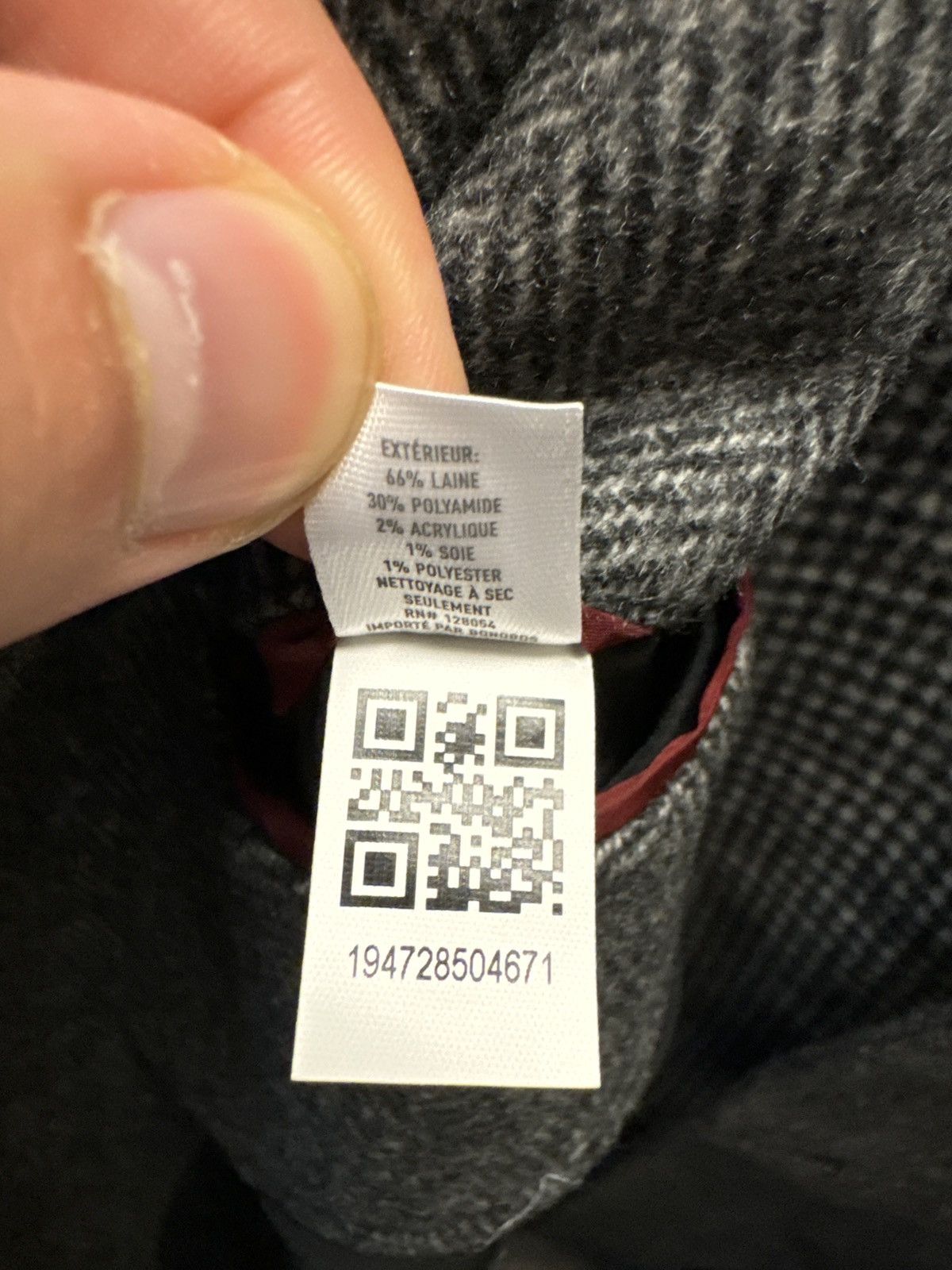 Bonobos Bonobos Grey Wool Car Coat Size US L / EU 52-54 / 3 - 5 Thumbnail
