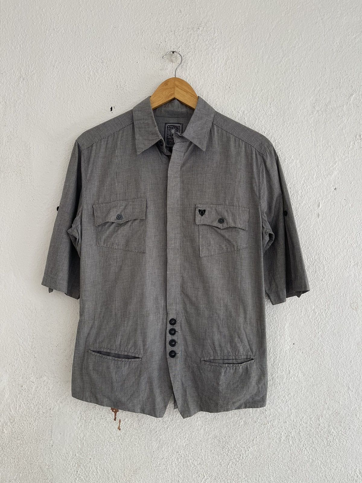 Maison MIHARA YASUHIRO Mihara Yasuhiro Button Shirt Adjustable Sleeve Size US L / EU 52-54 / 3 - 1 Thumbnail