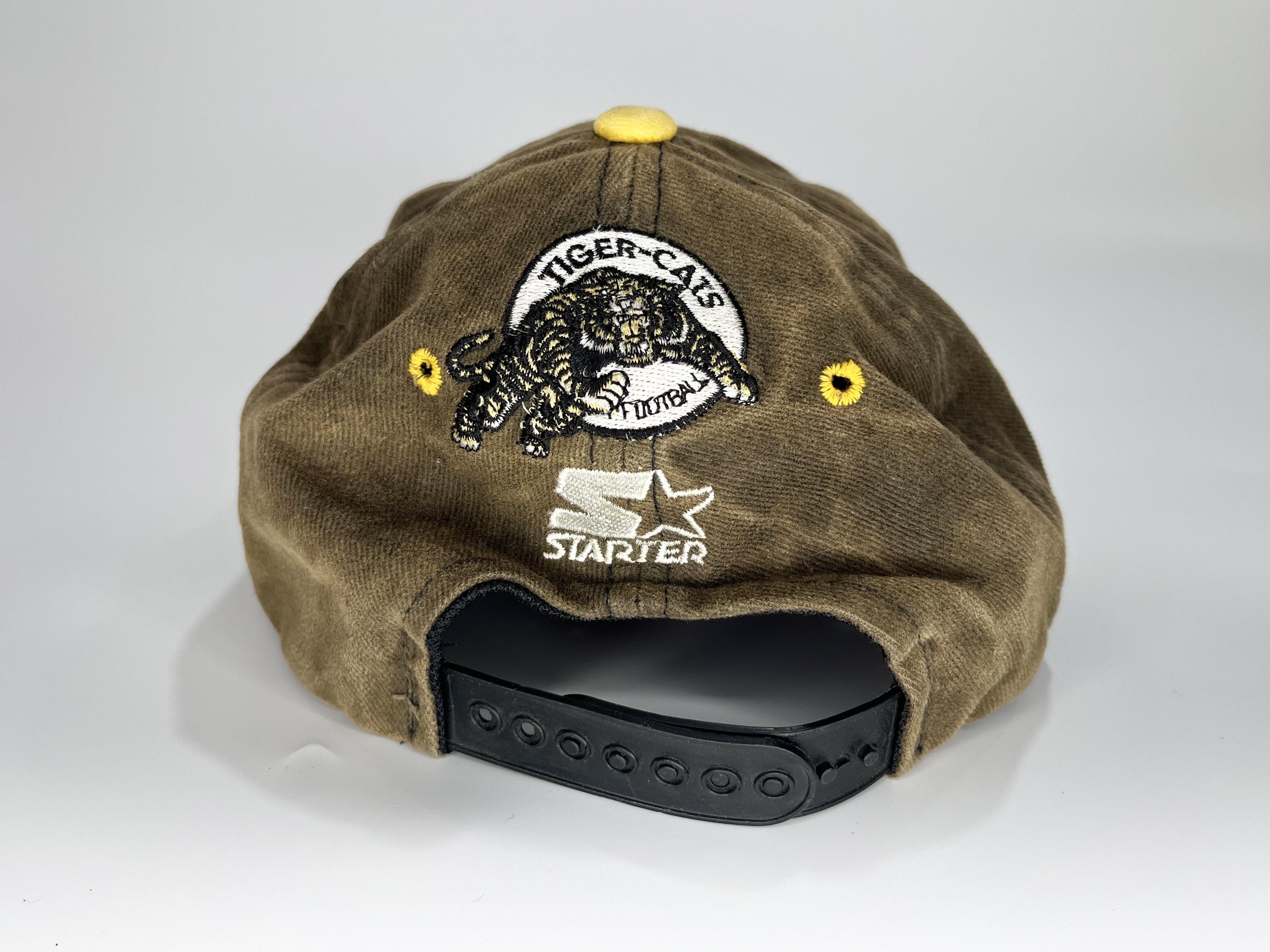 Starter Vintage Starter CFL Hamilton Tiger Cats Snapback Cap Hat Size ONE SIZE - 6 Thumbnail