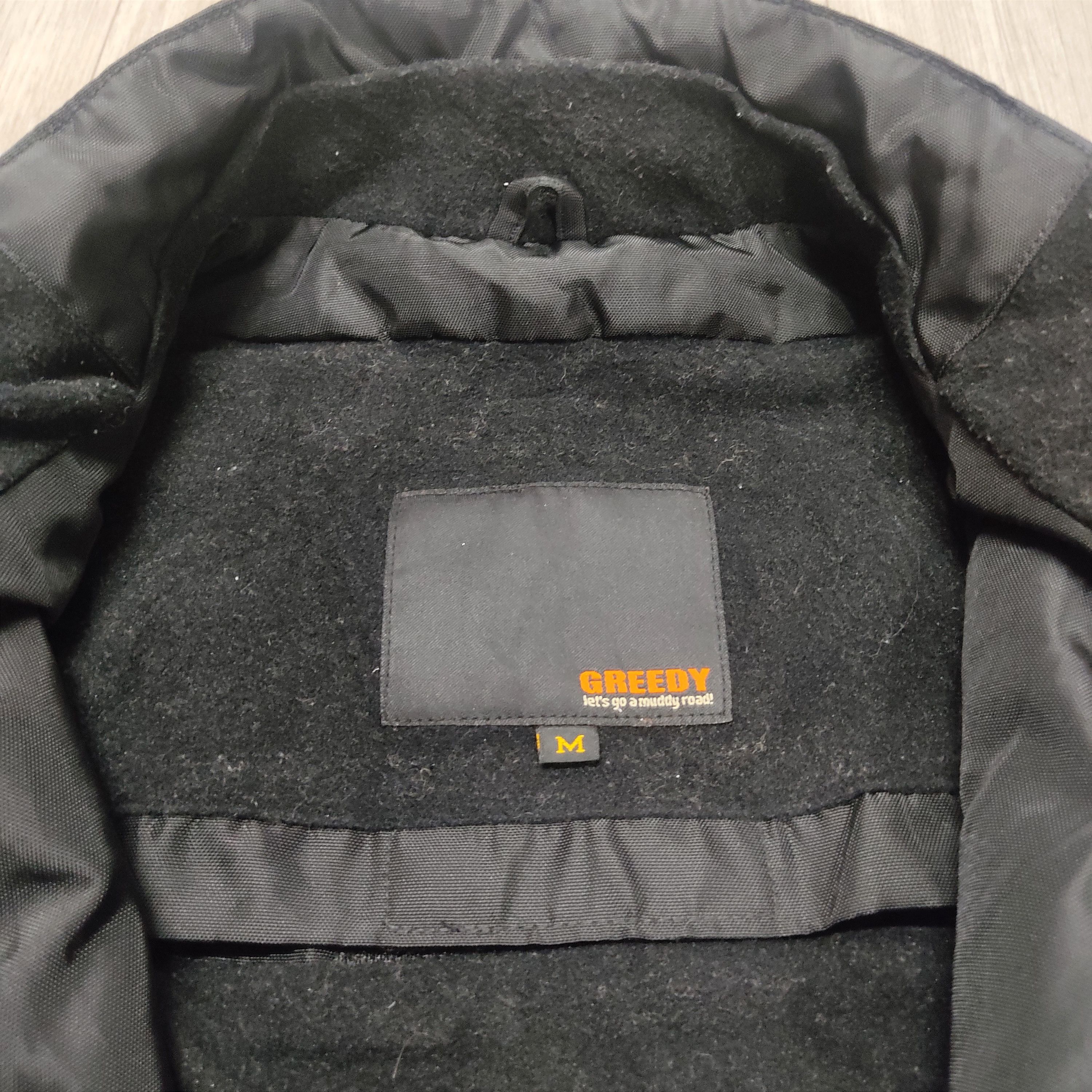 Gear for Sports Greedy 45 Z Patch Bomber Jacket- Sleek Black Racing Edition Size US M / EU 48-50 / 2 - 7 Thumbnail