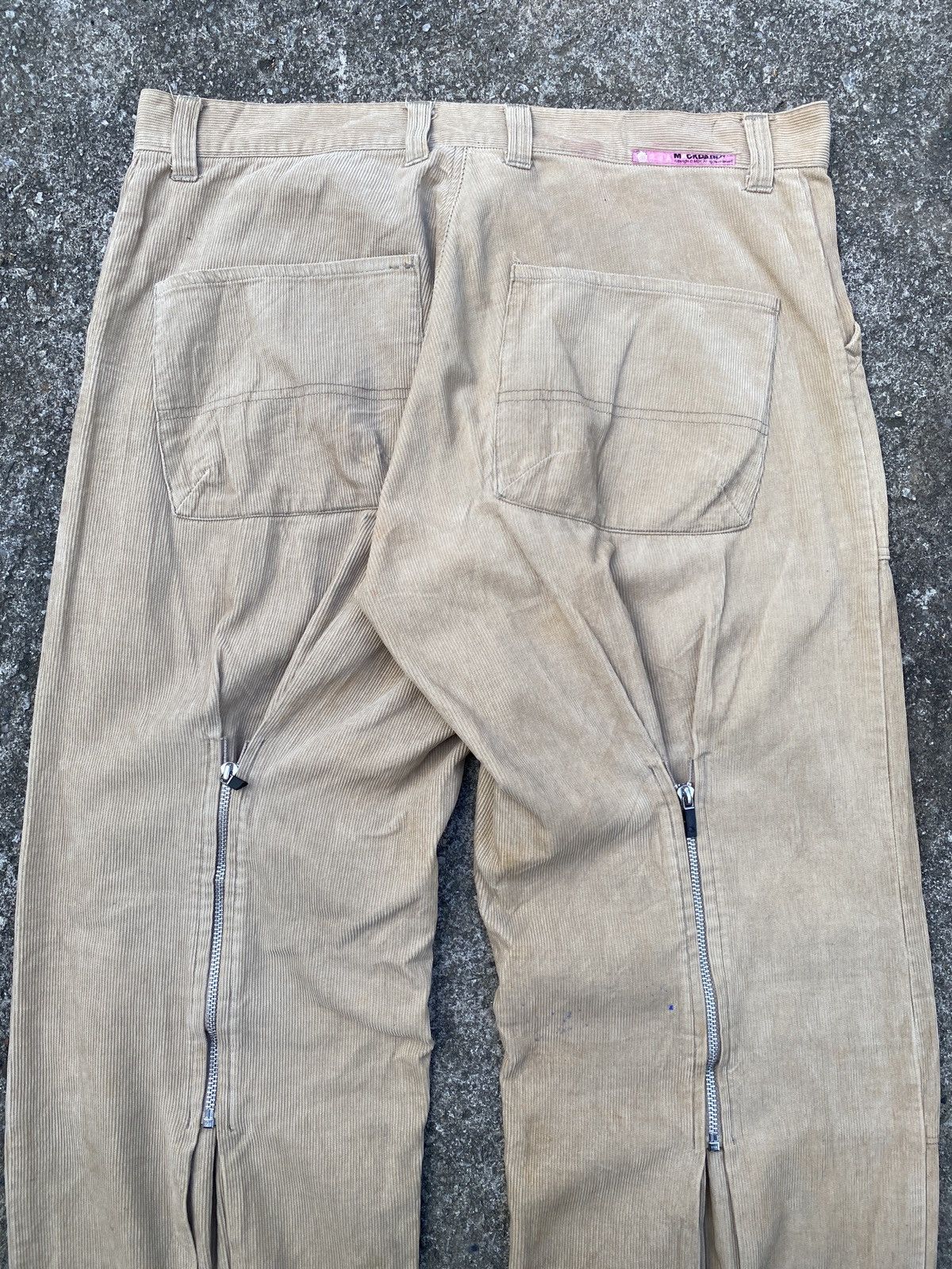 Japanese Brand Mackdaddy Japan Streetwear Corduroy Bondage Pant Size US 35 - 12 Thumbnail