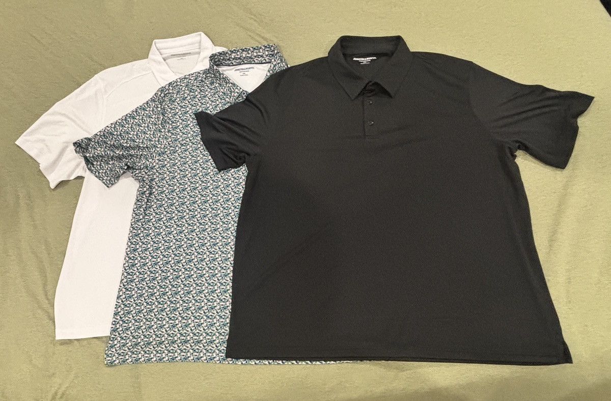 Johnston & Murphy 3 Pack Johnston & Murphy Golf Polos Size US XXL / EU 58 / 5 - 1 Thumbnail