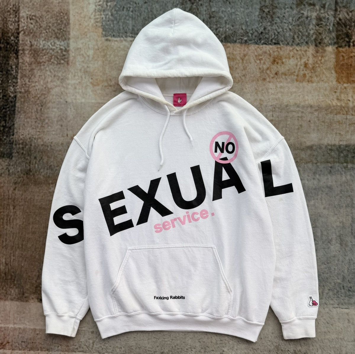 Japanese Brand #FR2 Fxxking Rabbits Graphic Cotton Hoodie Size US L / EU 52-54 / 3 - 4 Thumbnail