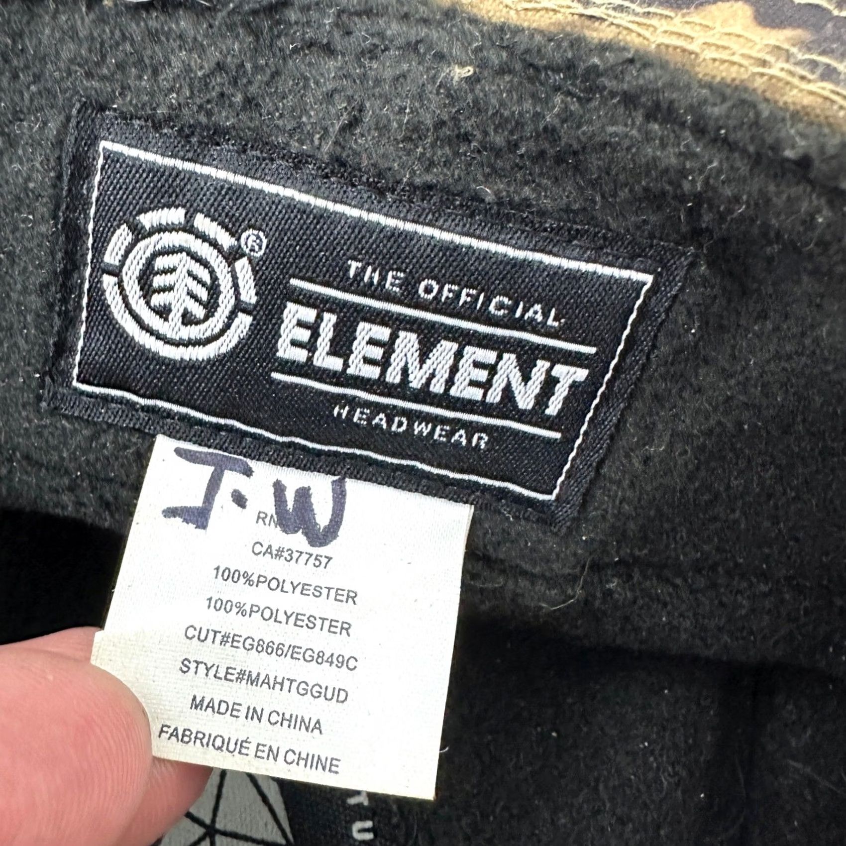 Element Element Guard Boonie Hat Black Sky Project Griffin Camo S/M 57CM Mens Size ONE SIZE - 6 Thumbnail