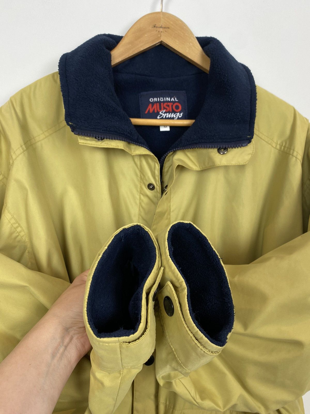 Musto Musto Snugs Full Zip Long Sleeve Jacket Yellow Men's Size M Size US M / EU 48-50 / 2 - 7 Thumbnail