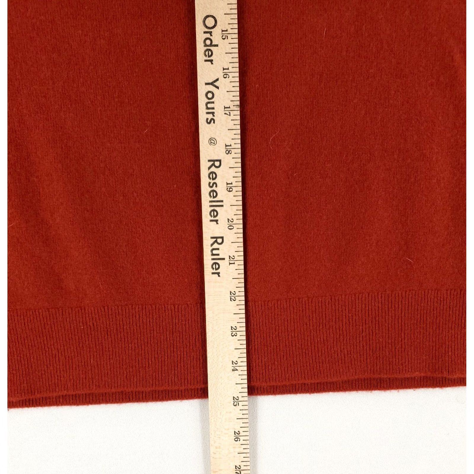 Todd Snyder Todd Snyder Cashmere Sweater Red Long Sleeve Mens L Size US L / EU 52-54 / 3 - 6 Thumbnail