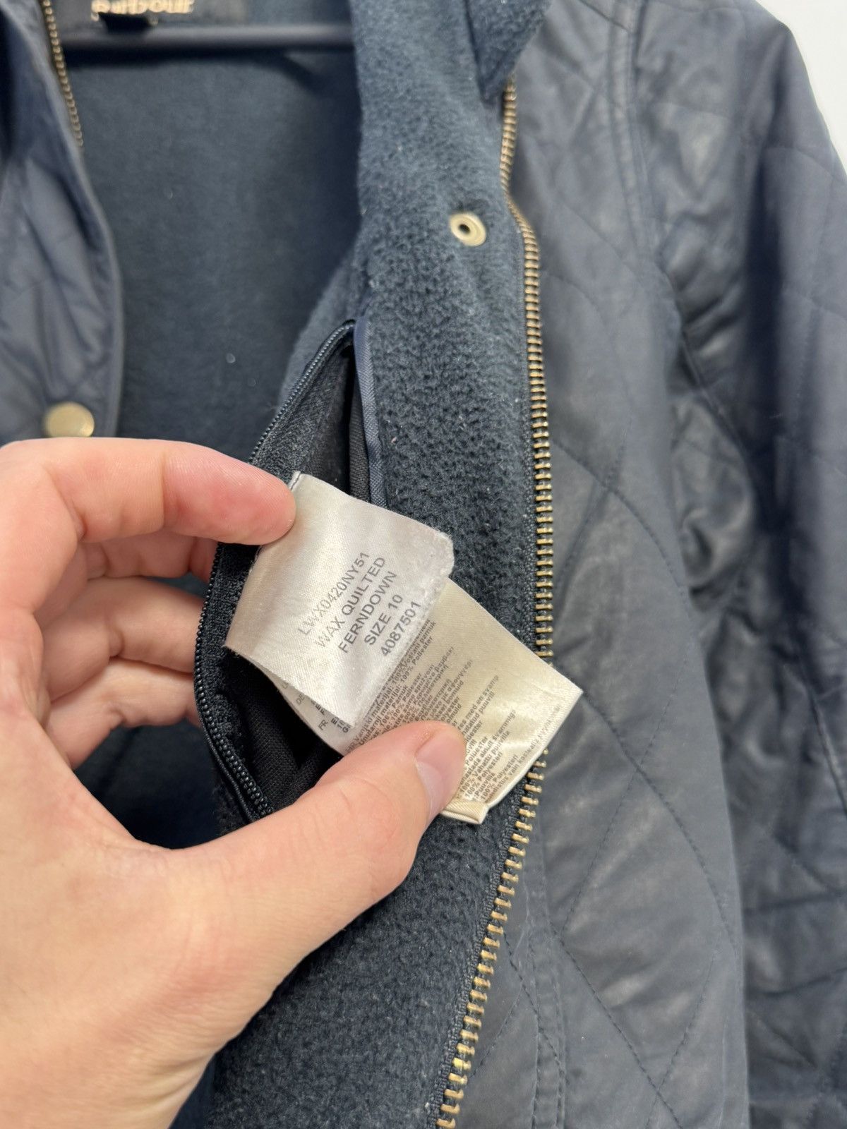 Barbour Barbour Quilted Utility Wax Jacket Y2K style Size M / US 6-8 / IT 42-44 - 13 Thumbnail