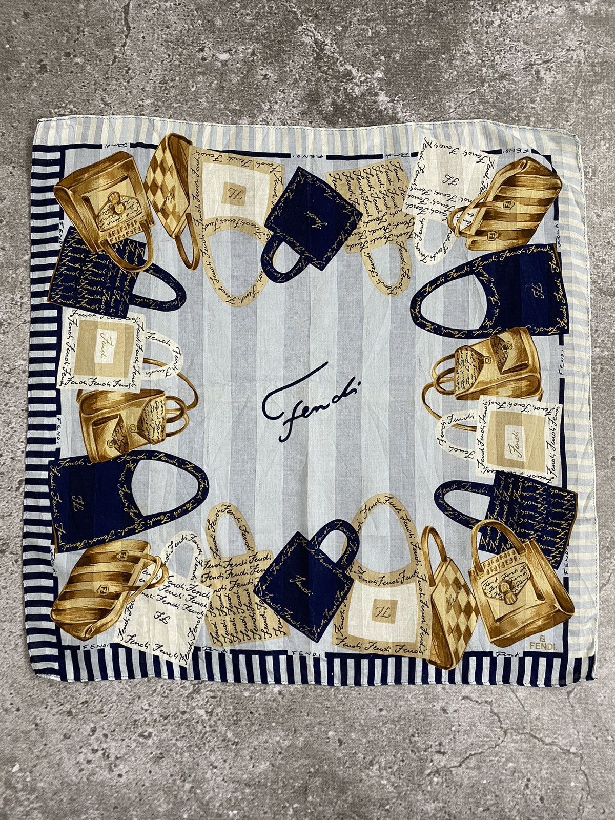 Fendi Fendi Handkerchief / Bandana / Neckerchief Size ONE SIZE - 2 Thumbnail
