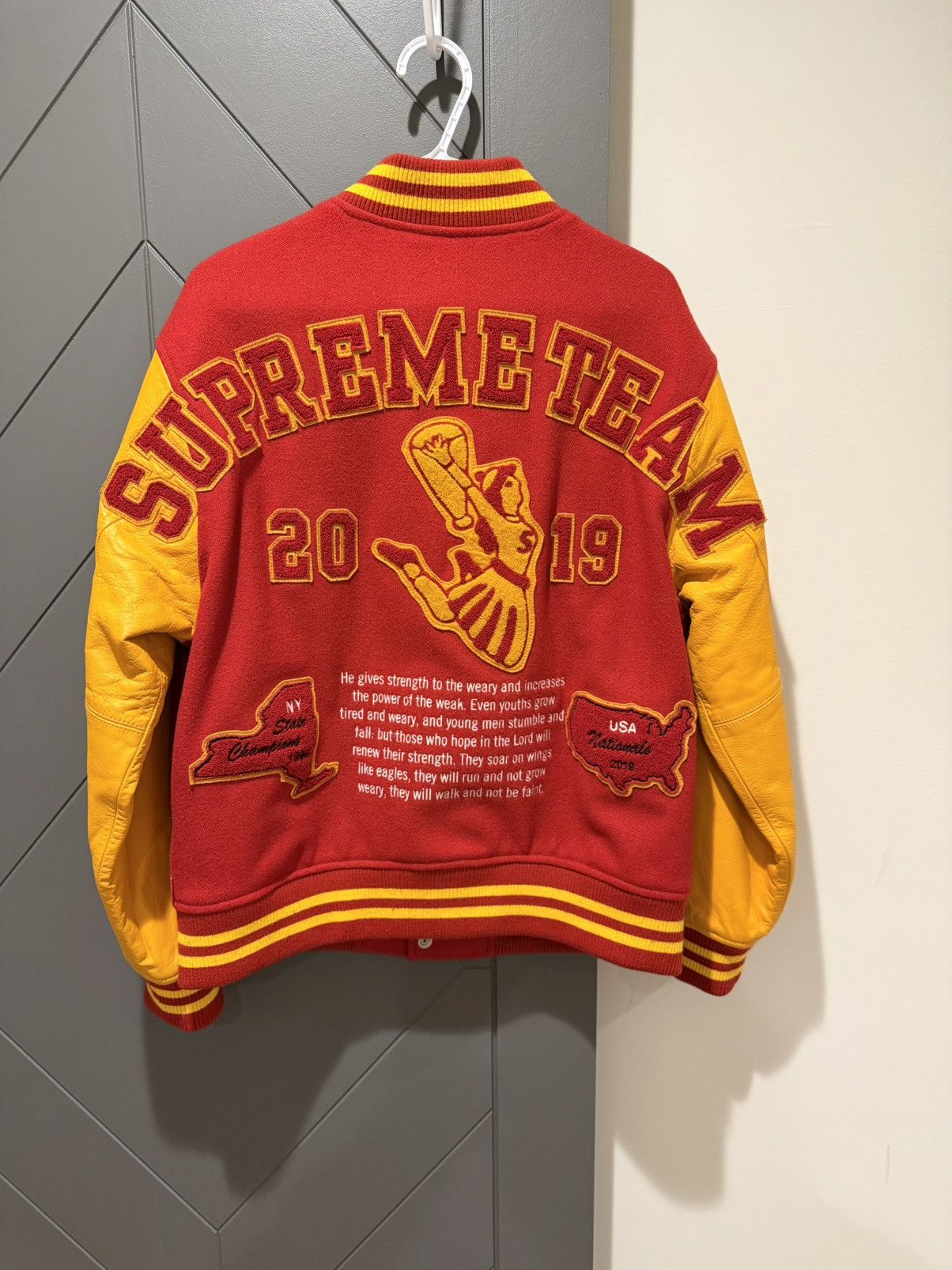 Supreme Supreme Team Varsity Jacket FW19 Size US M / EU 48-50 / 2 - 4 Thumbnail