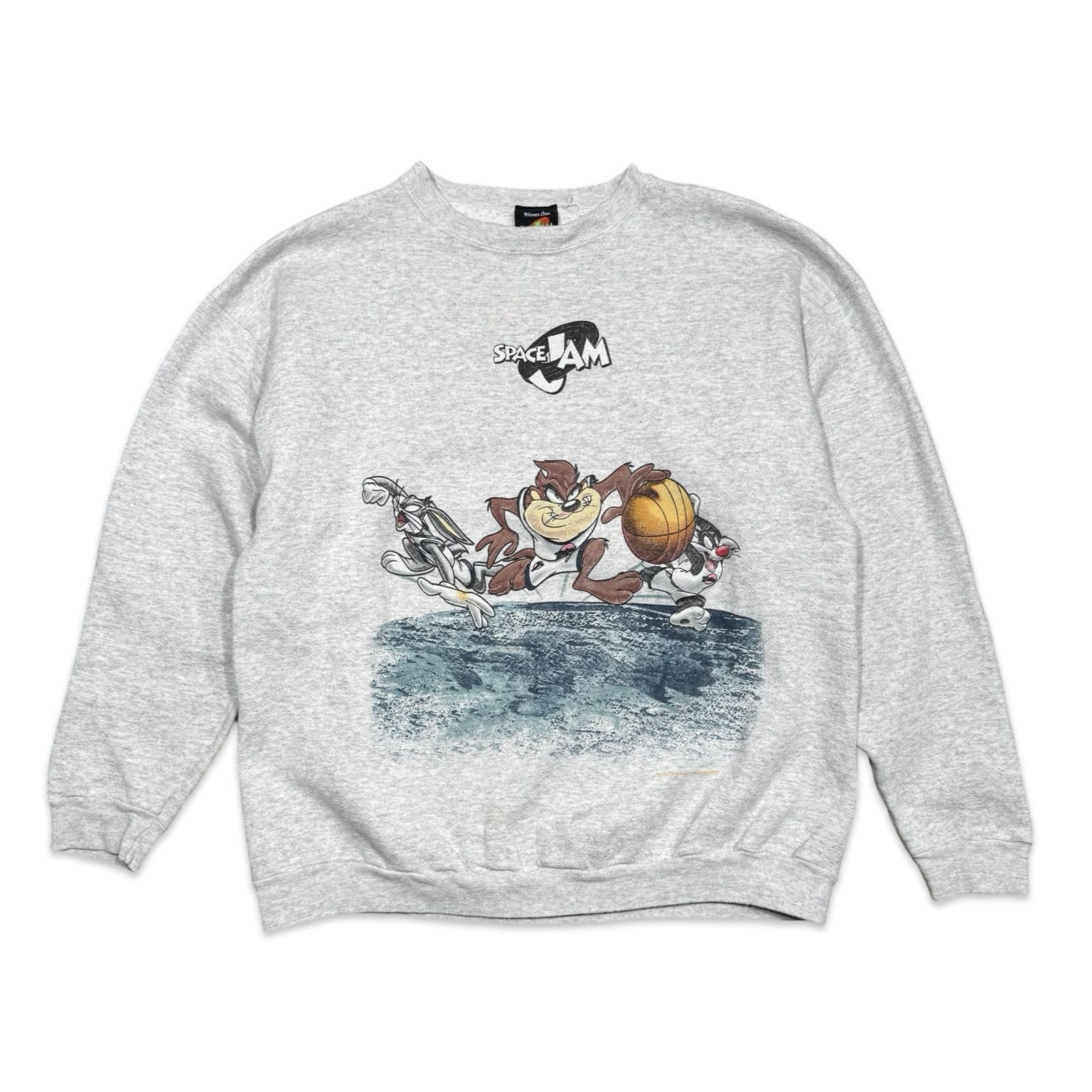 Warner Bros Vintage Space Jam Looney Tunes Monstars Crewneck Size US L / EU 52-54 / 3 - 1 Thumbnail