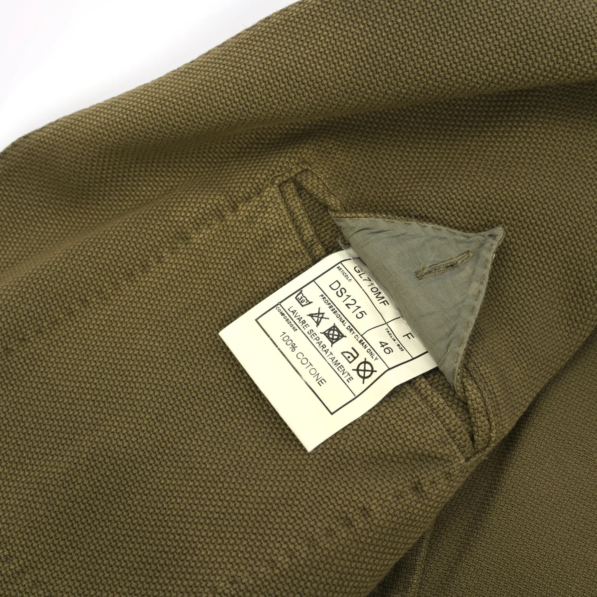 Other SANTANIELLO green slack jacket (46 EU) Size 36R - 9 Thumbnail