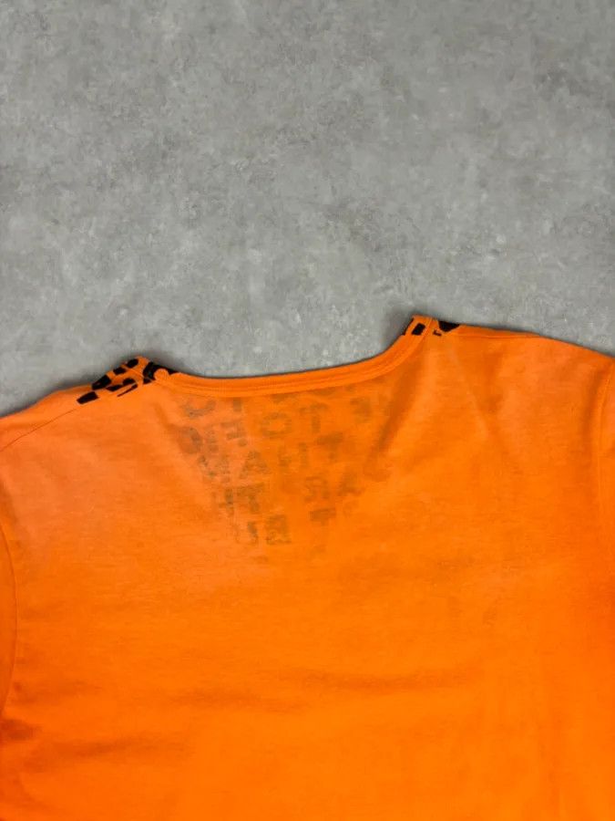 Maison Margiela SS2007 Maison Martin Margiela Poem V Neck Orange T-Shirt Size US M / EU 48-50 / 2 - 6 Thumbnail