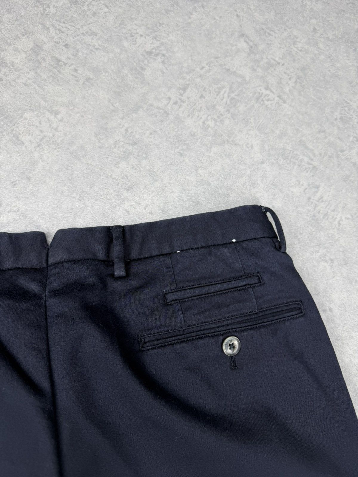PT Torino PT Torino Superslim Fit Stretch Chino Pants Navy Blue 46 Size US 31 - 12 Thumbnail
