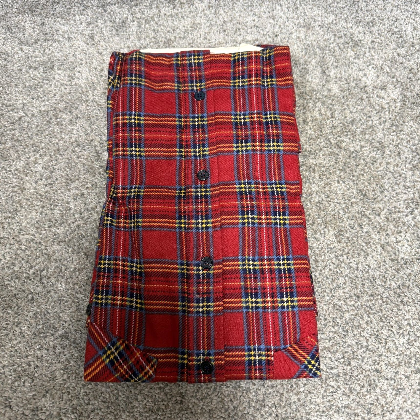 Vintage VINTAGE 777 COLLECTION Flannel Shirt Men M Red Plaid Button-Up Long Sleeve Cotton Size US M / EU 48-50 / 2 - 3 Thumbnail
