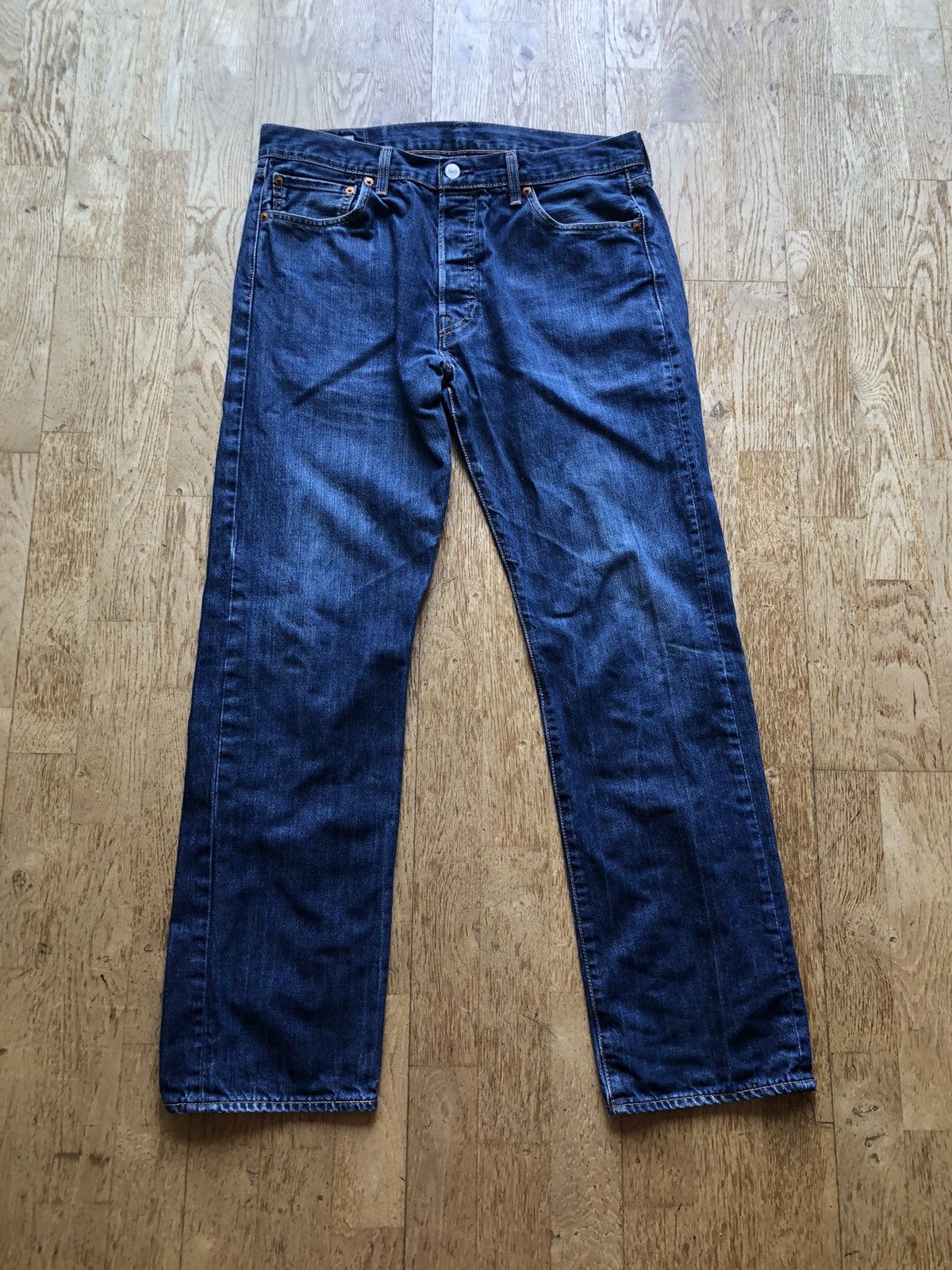 Levi's LEVI’S STRAUSS 501 CLASSIC VINTAGE DENIM JEANS PANTS Size US 34 / EU 50 - 1 Thumbnail
