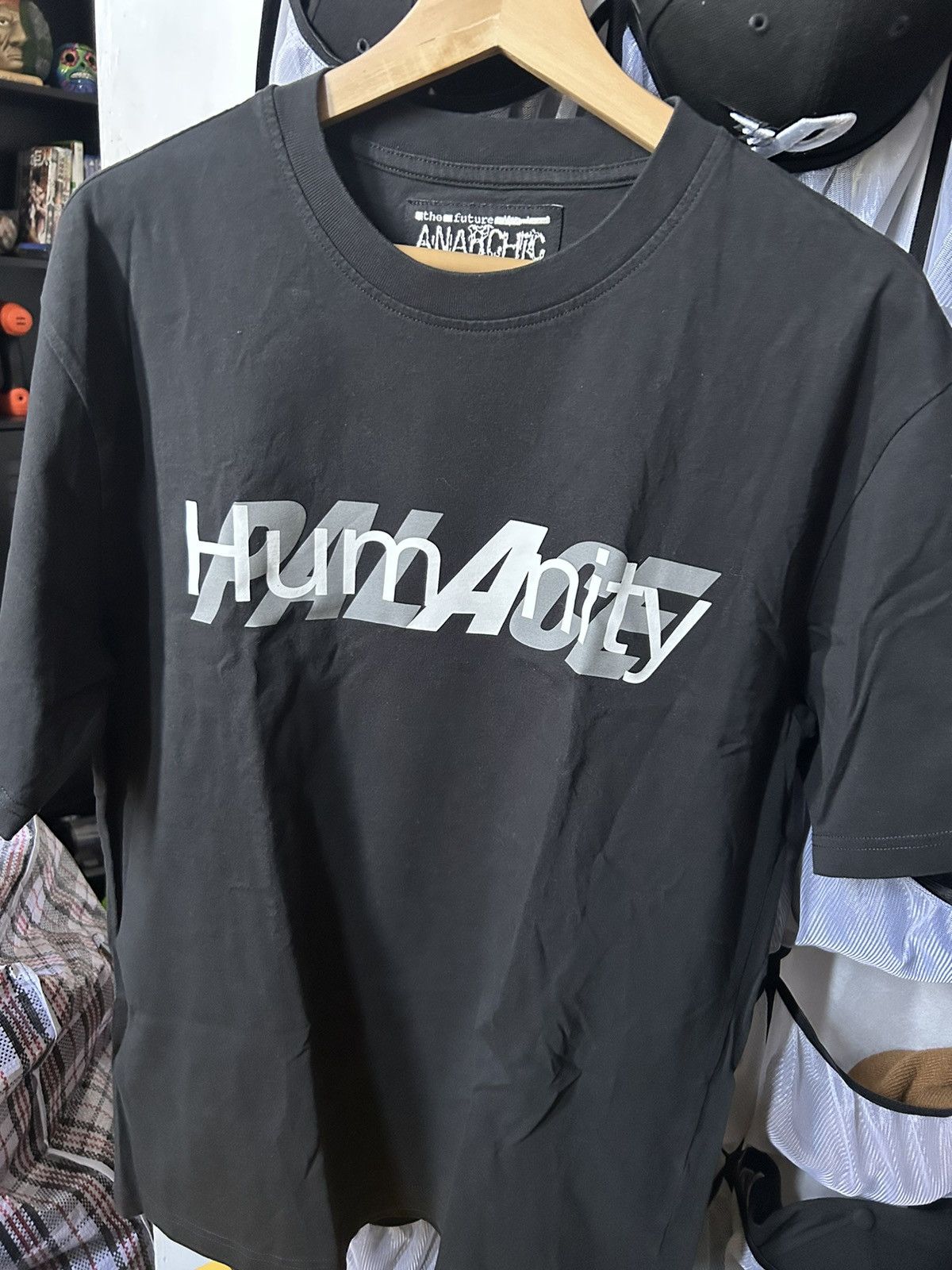Palace Palace Humanity T-shirt Black Large Size US L / EU 52-54 / 3 - 1 Thumbnail