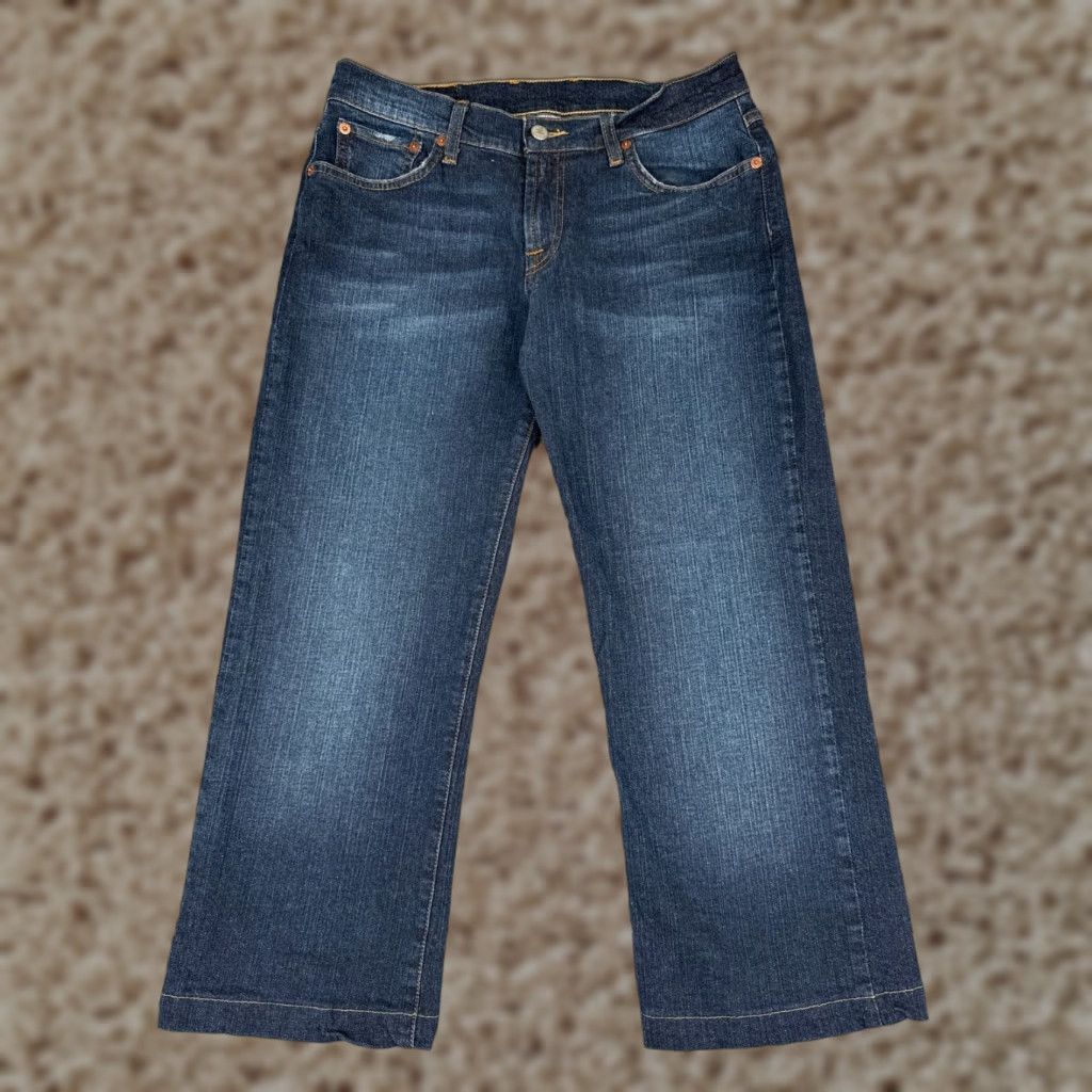 Lucky Brand VINTAGE Lucky Brand Jeans Women 8 Blue Denim Straight Cotton Blend 30x24 Jeans Women's 8 Blue Denim Straight 30x24 Size 30" / US 8 / IT 44 - 1 Thumbnail
