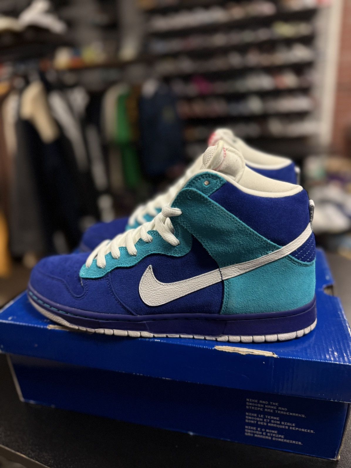 Nike Size 11 - Nike Dunk Pro SB High Oceanic Airlines 2010 🧼 Size US 11 / EU 44 - 3 Thumbnail