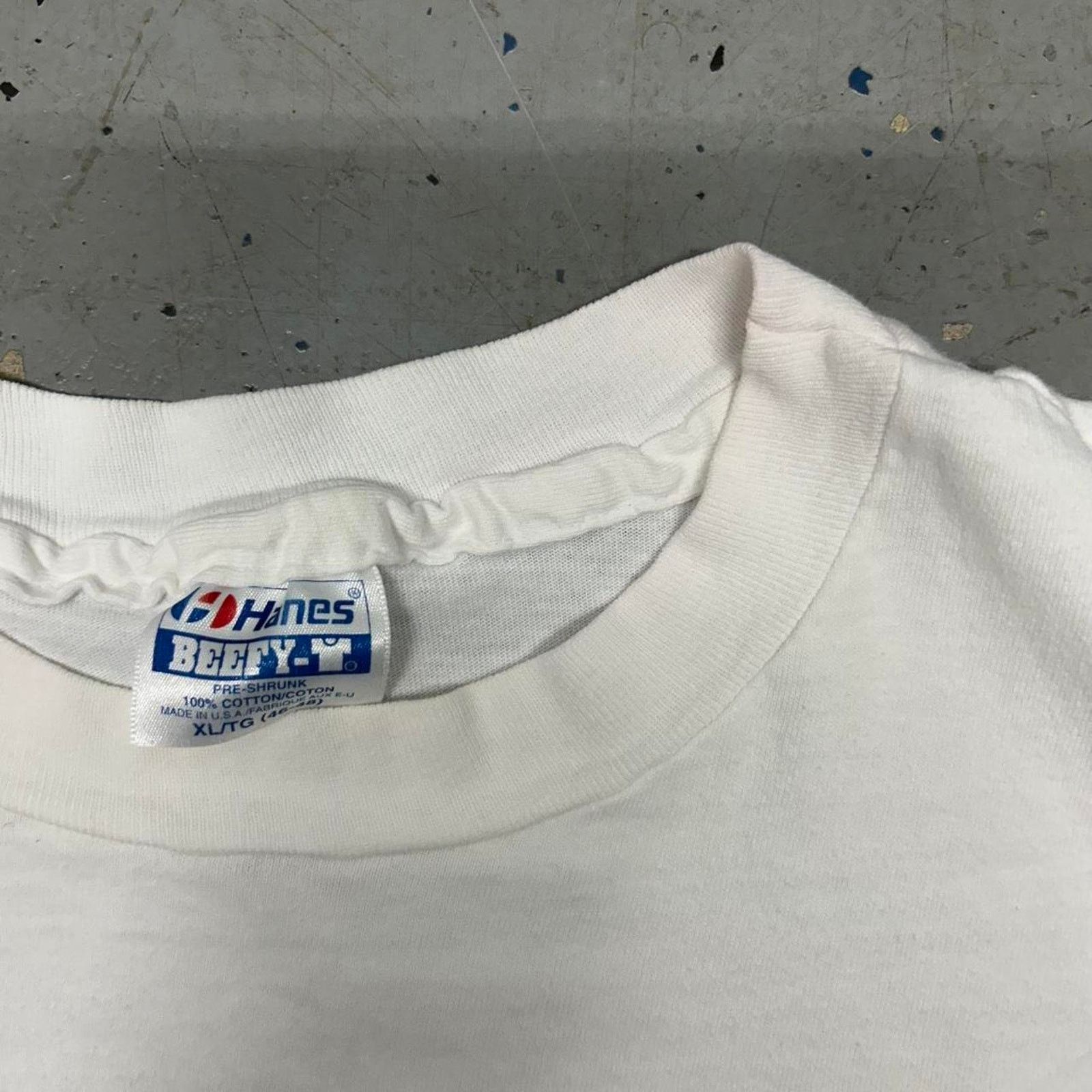 Hanes VTG 90s Aspen Colorado white tee Size US XL / EU 56 / 4 - 4 Thumbnail
