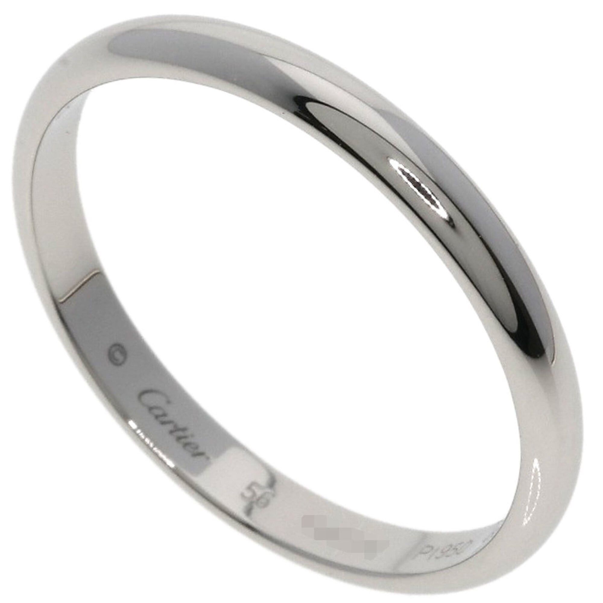 Cartier Cartier Wedding Ring #56, Platinum PT950, Women's, CARTIER Size ONE SIZE - 1 Thumbnail