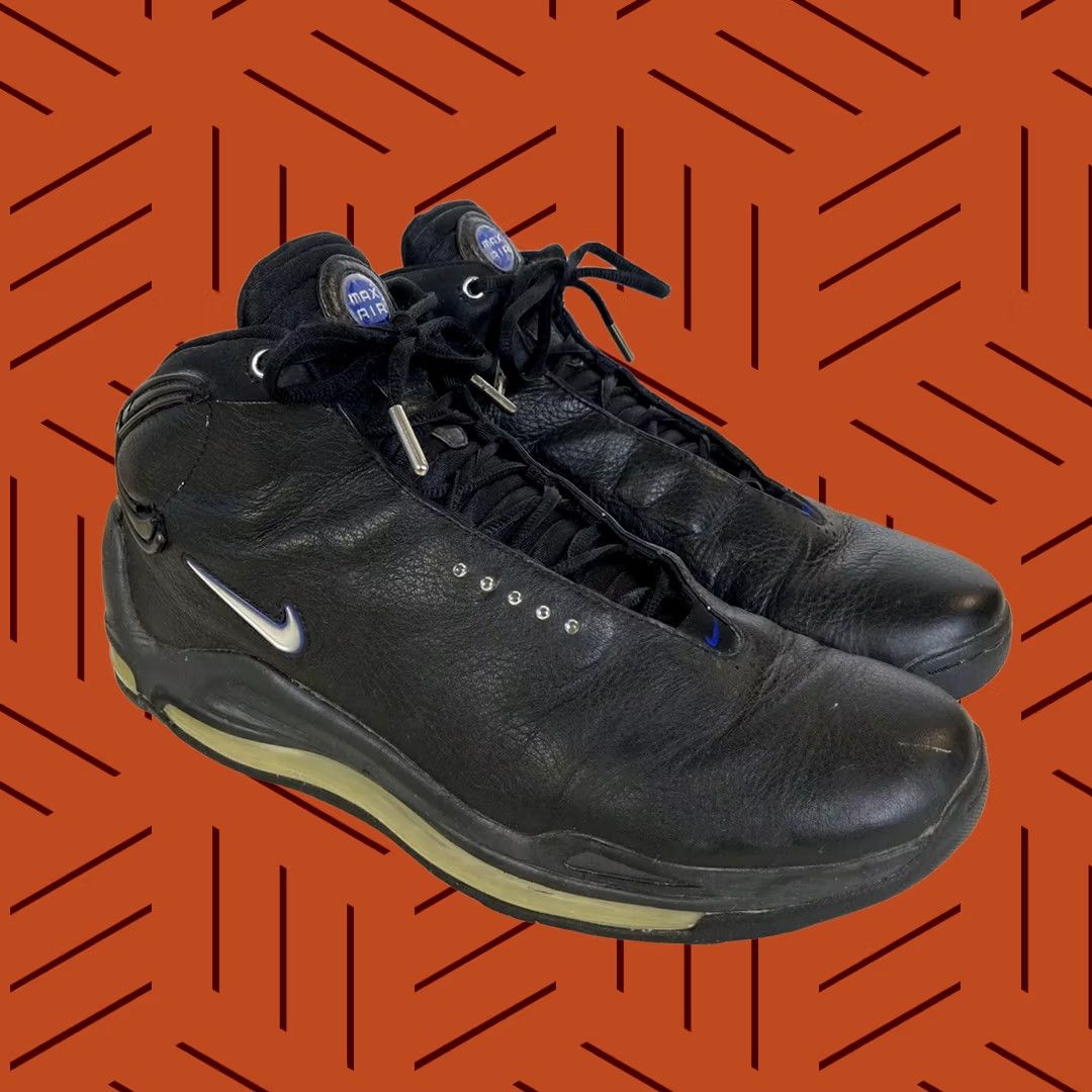 Nike VINTAGE Nike Air Max Elite Sneaker Mens Size 13 Black Silver 302275-001 Battlegrounds 2001 Size US 13 / EU 46 - 1 Thumbnail
