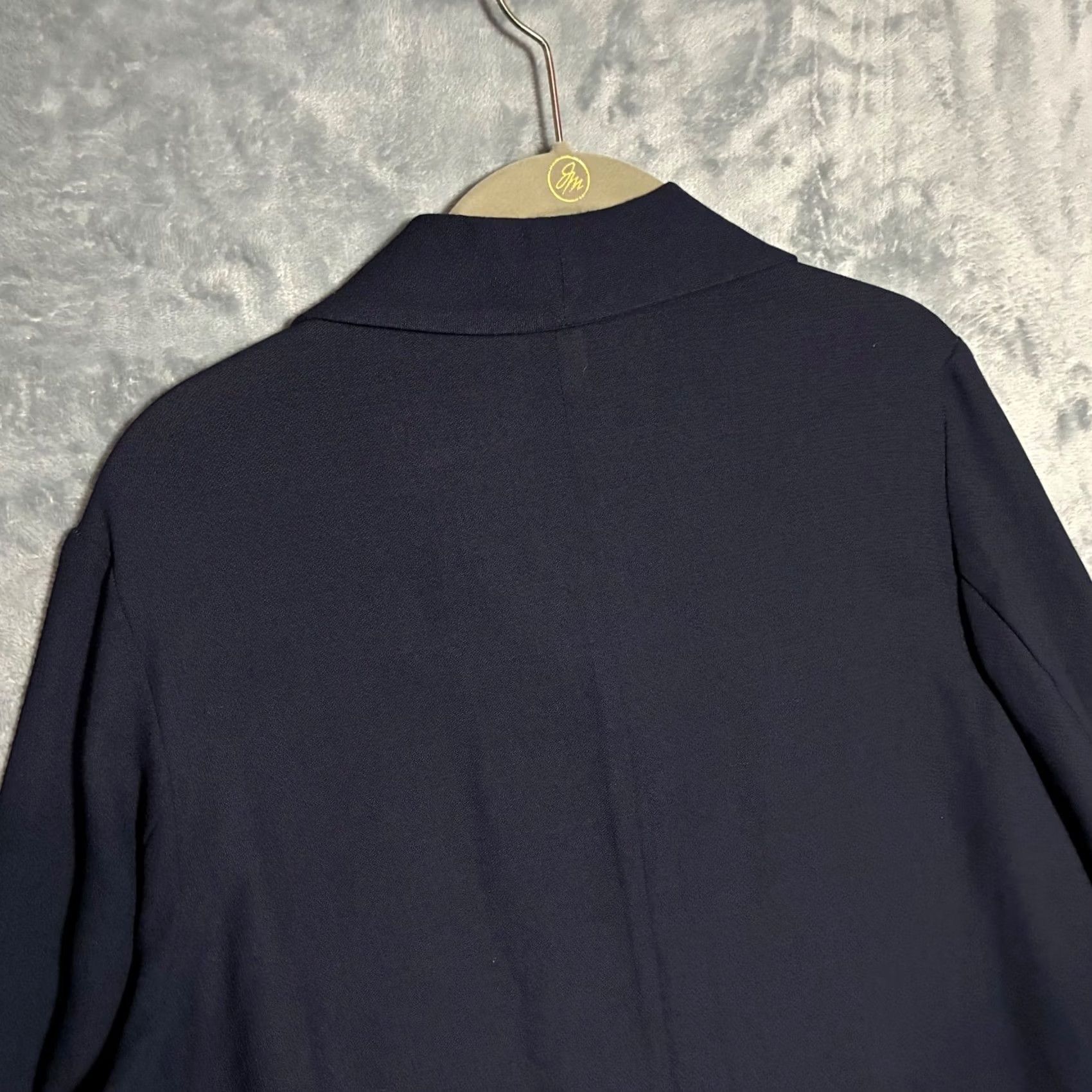 Talbots EUC VTG Talbots Petites Light Weight Blazer Jacket Womens 12 Navy Blue USA Size XL / US 12-14 / IT 48-50 - 4 Thumbnail