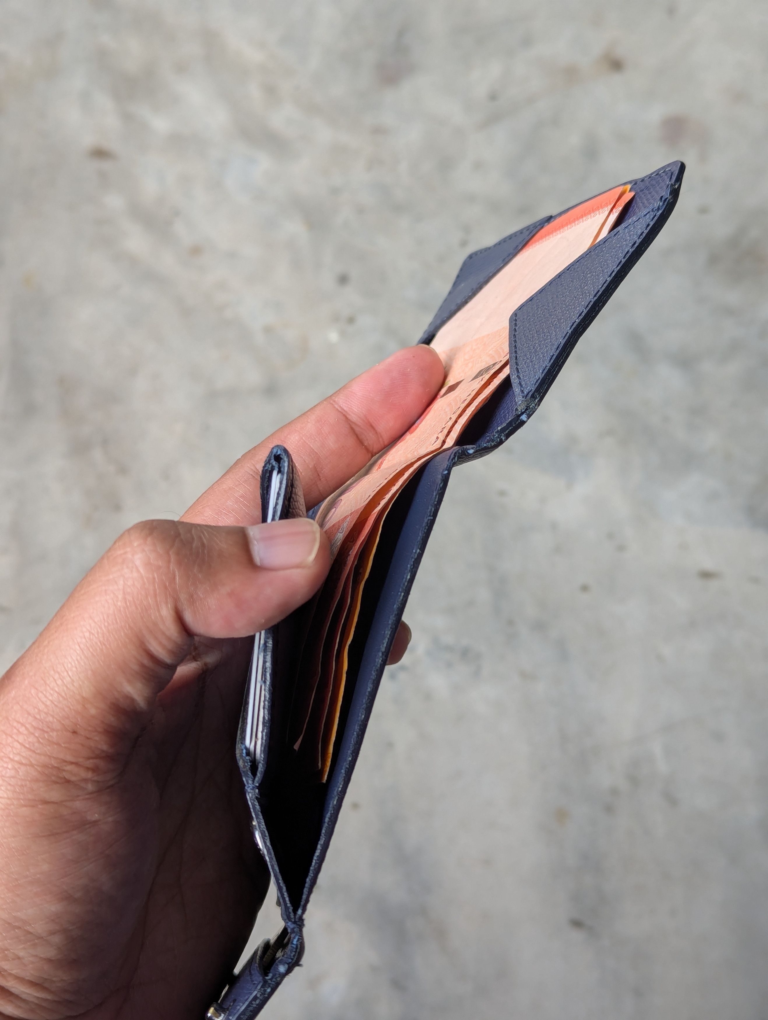 Japanese Brand abrAsus Leather Wallet Japanese Brand Size ONE SIZE - 5 Thumbnail